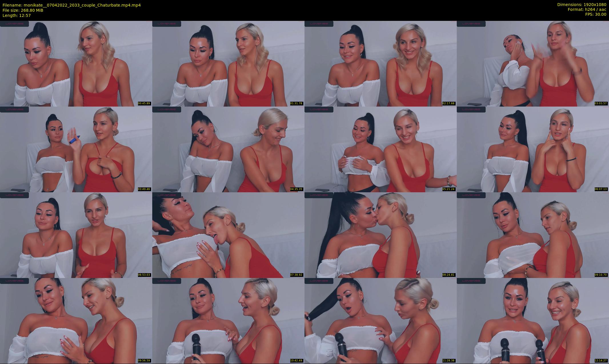 monikate_ — 13 minute Chaturbate couple cam show recording, 1080p, Apr 7, 2022