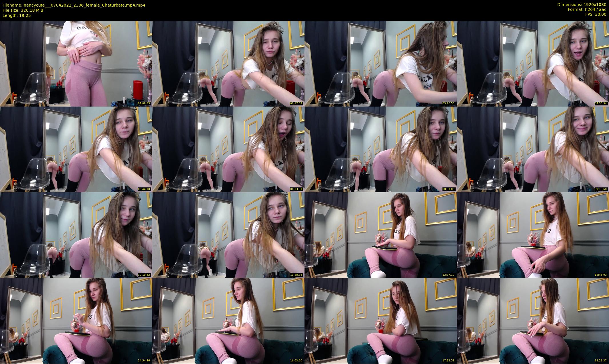 nancycute__ — 20 minute Chaturbate female cam show recording, 1080p, Apr 7, 2022
