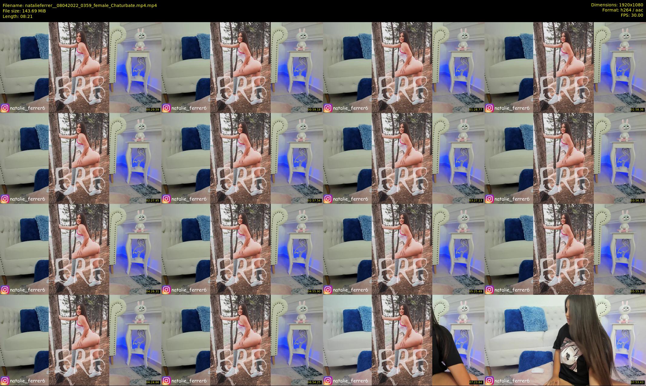 natalieferrer_ — 9 minute Chaturbate female cam show recording, 1080p, Apr 8, 2022