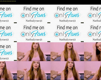 nathalyrae41 — 63 minute Chaturbate female cam show recording, 1080p, Apr 7, 2022