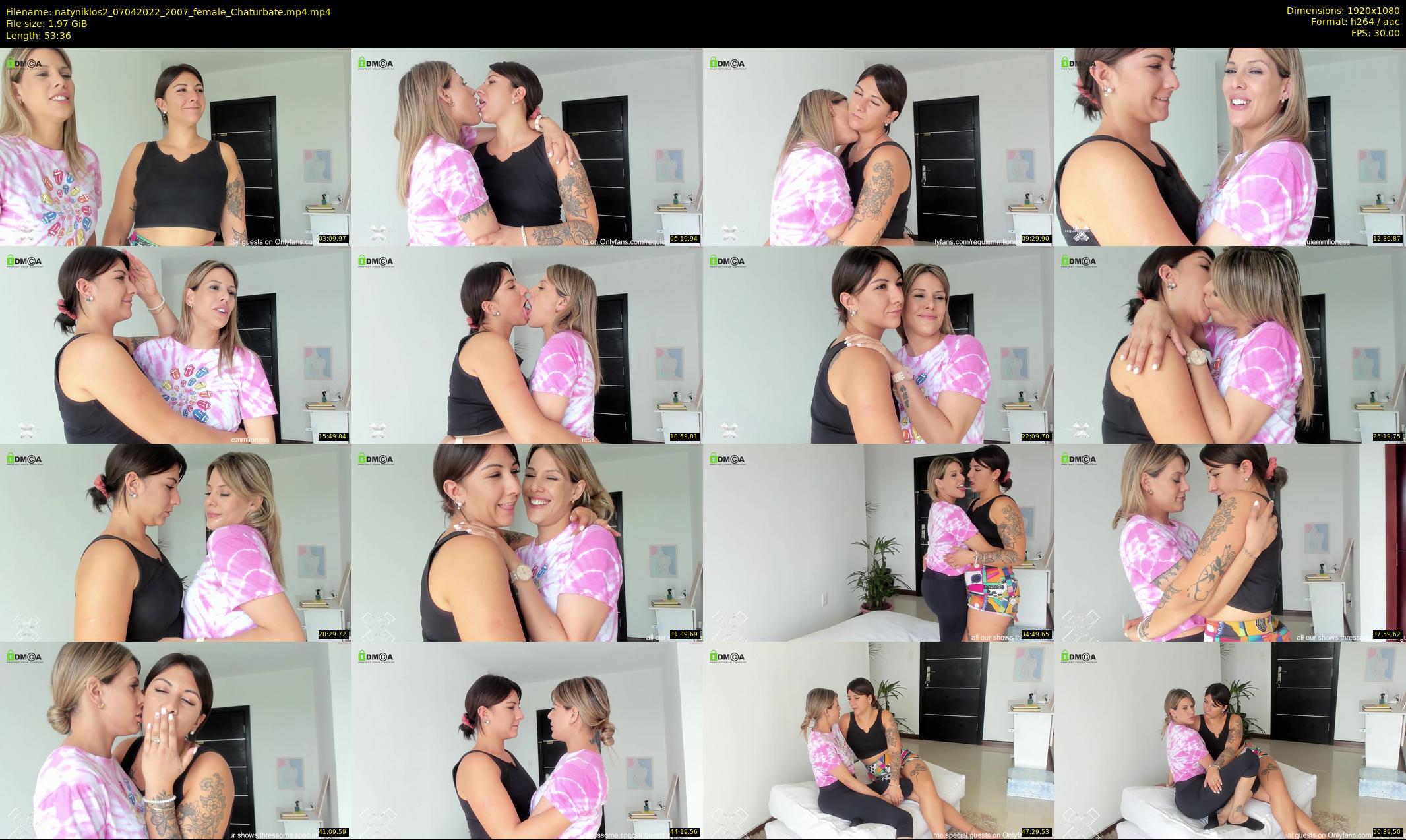 natyniklos2 — 54 minute Chaturbate couple cam show recording, 1080p, Apr 7, 2022