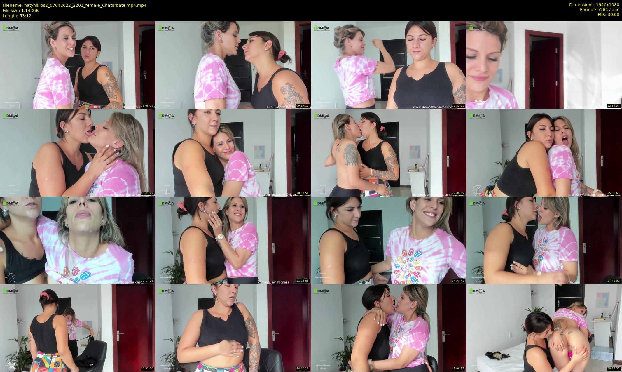 natyniklos2 — 54 minute Chaturbate couple cam show recording, 1080p, Apr 7, 2022