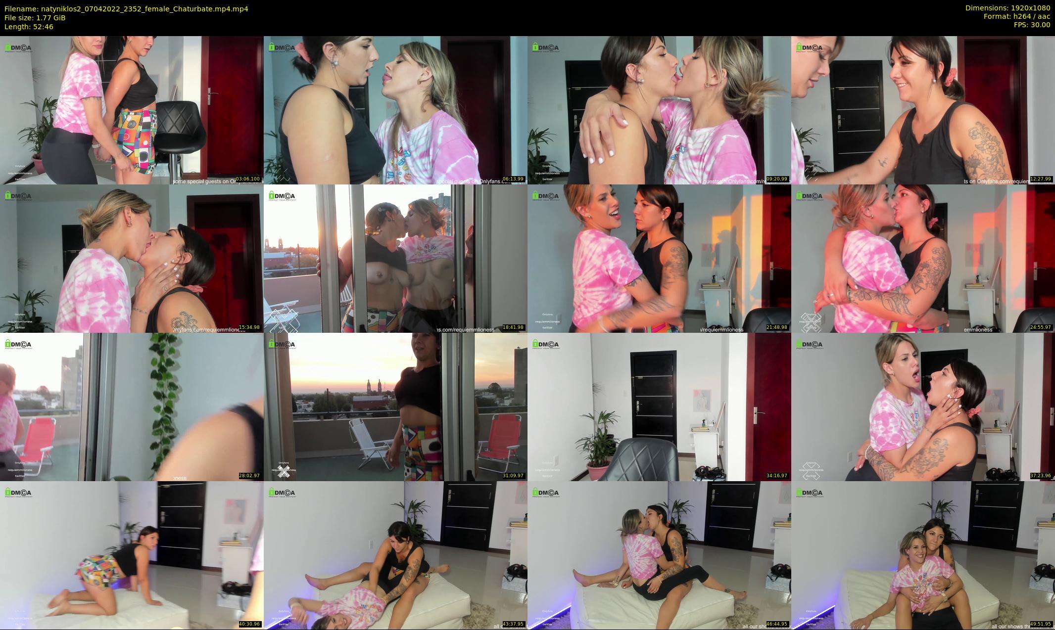 natyniklos2 — 53 minute Chaturbate couple cam show recording, 1080p, Apr 7, 2022