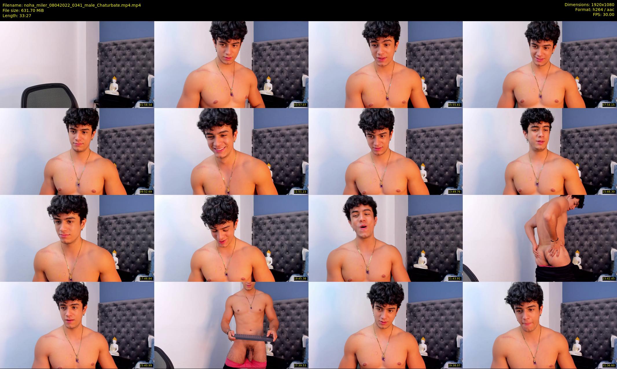 noha_miler — 34 minute Chaturbate male cam show recording, 1080p, Apr 8, 2022