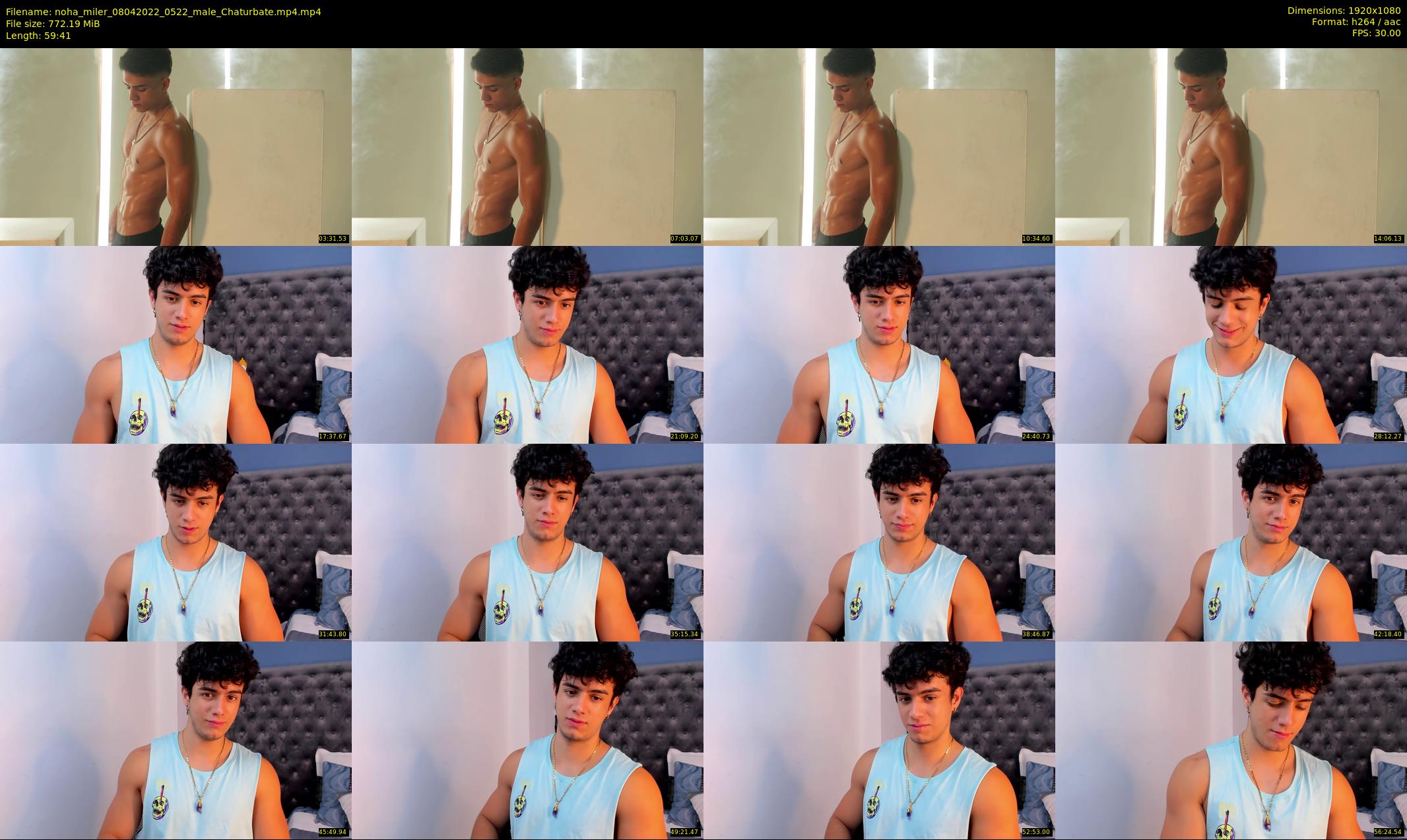 noha_miler — 60 minute Chaturbate male cam show recording, 1080p, Apr 8, 2022