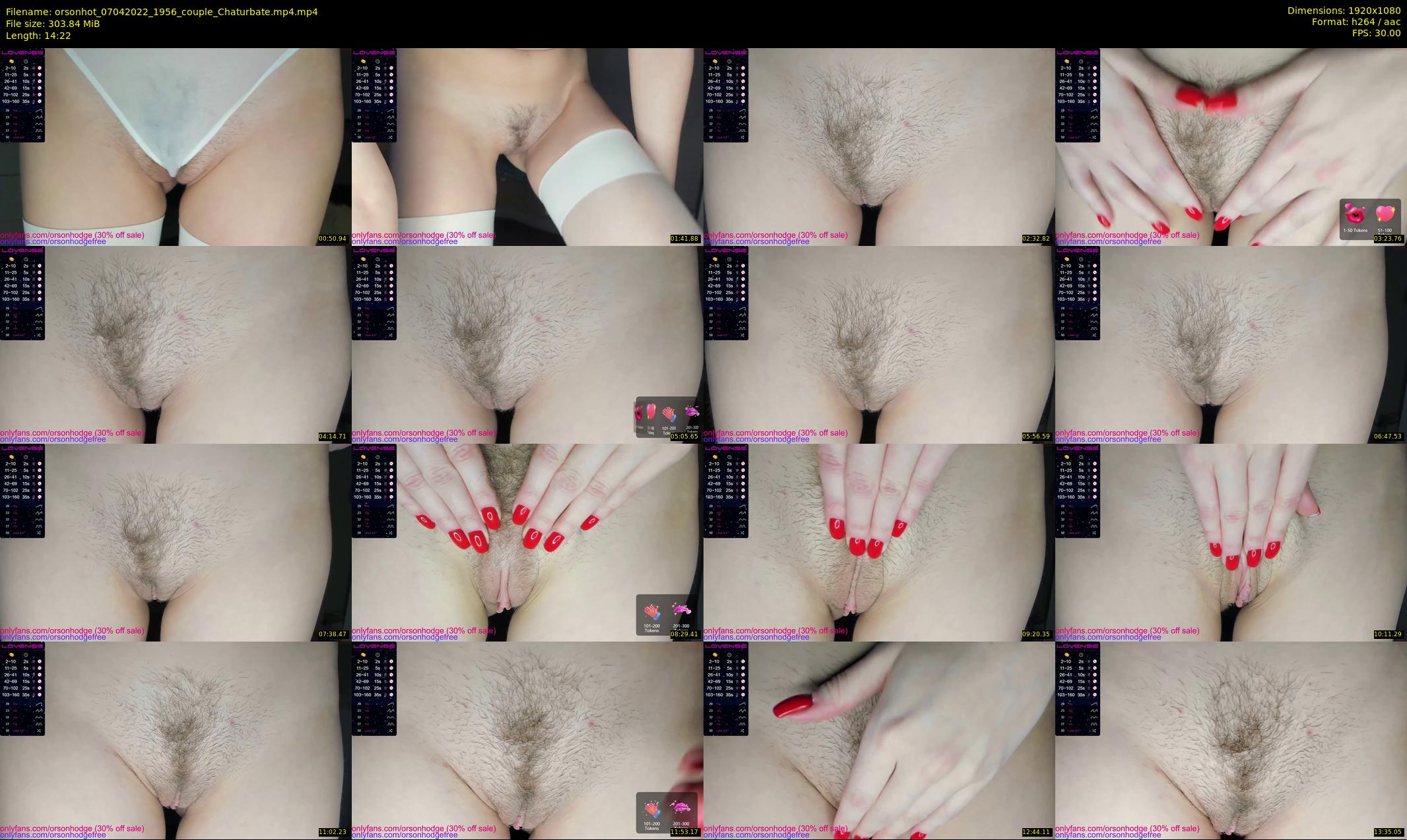 orsonhot — 15 minute Chaturbate female cam show recording, 1080p, Apr 7, 2022