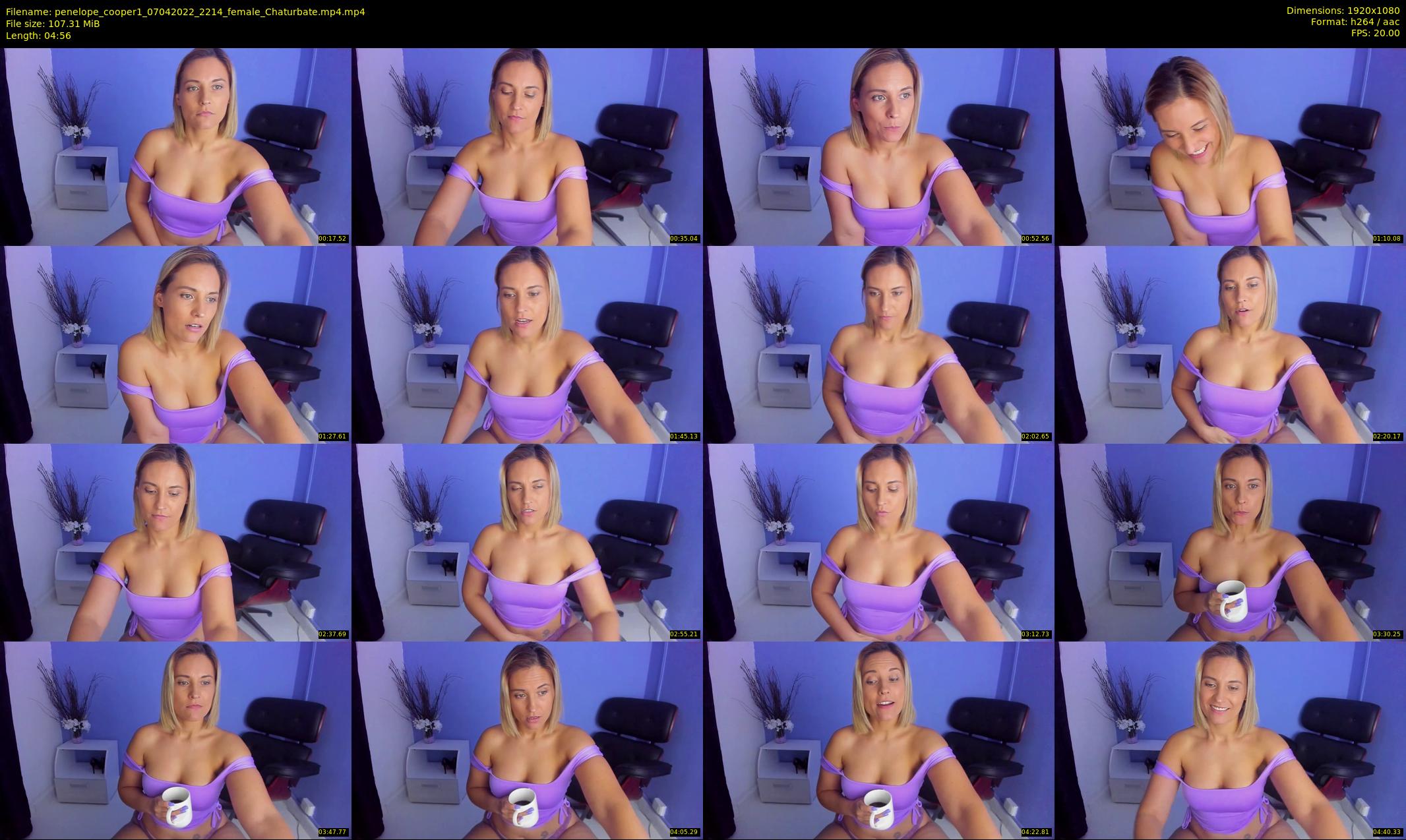penelope_cooper1 — 5 minute Chaturbate female cam show recording, 1080p, Apr 7, 2022