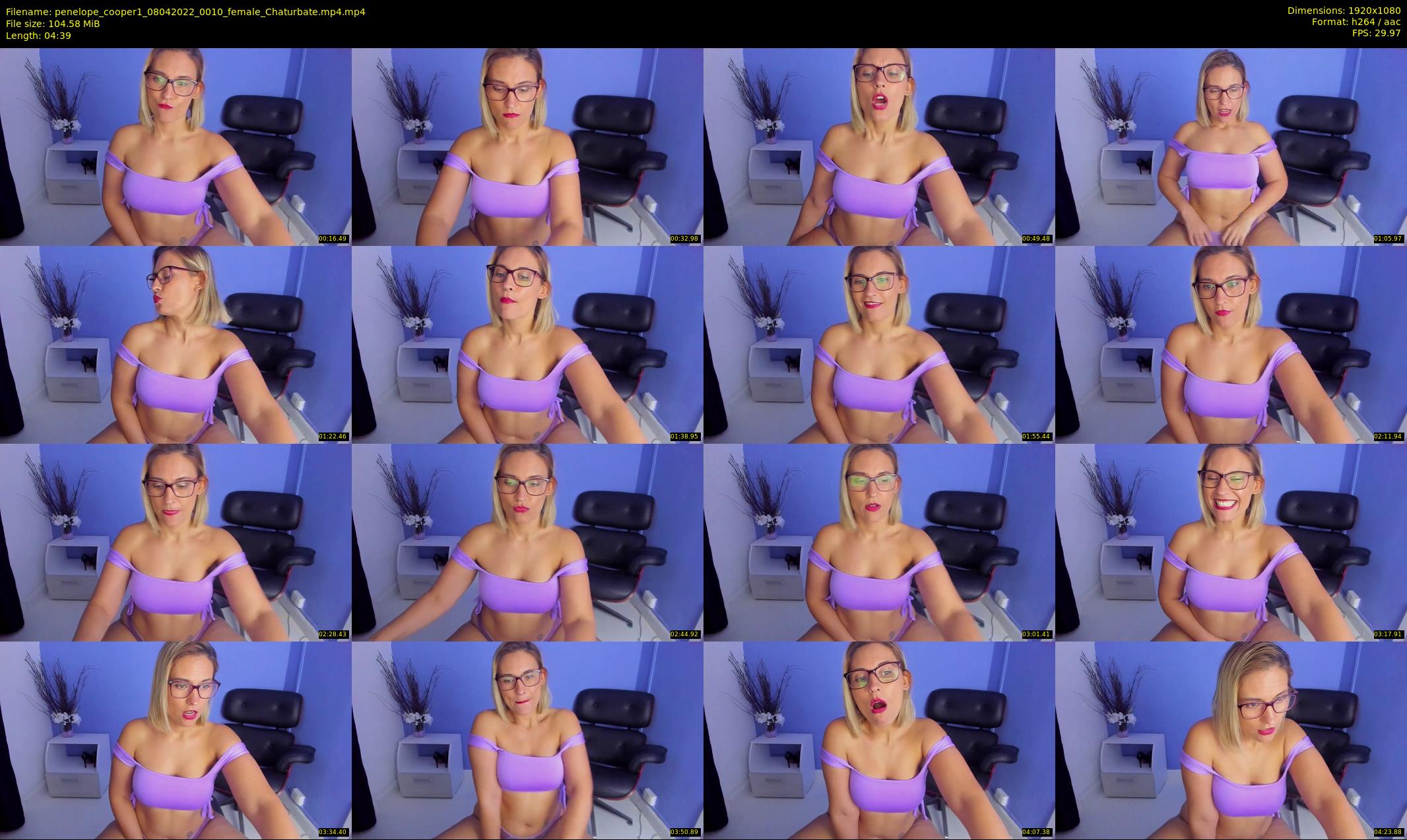 penelope_cooper1 — 5 minute Chaturbate female cam show recording, 1080p, Apr 8, 2022