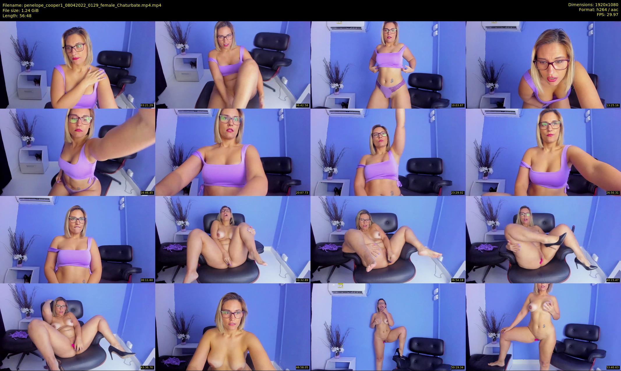 penelope_cooper1 — 57 minute Chaturbate female cam show recording, 1080p, Apr 8, 2022