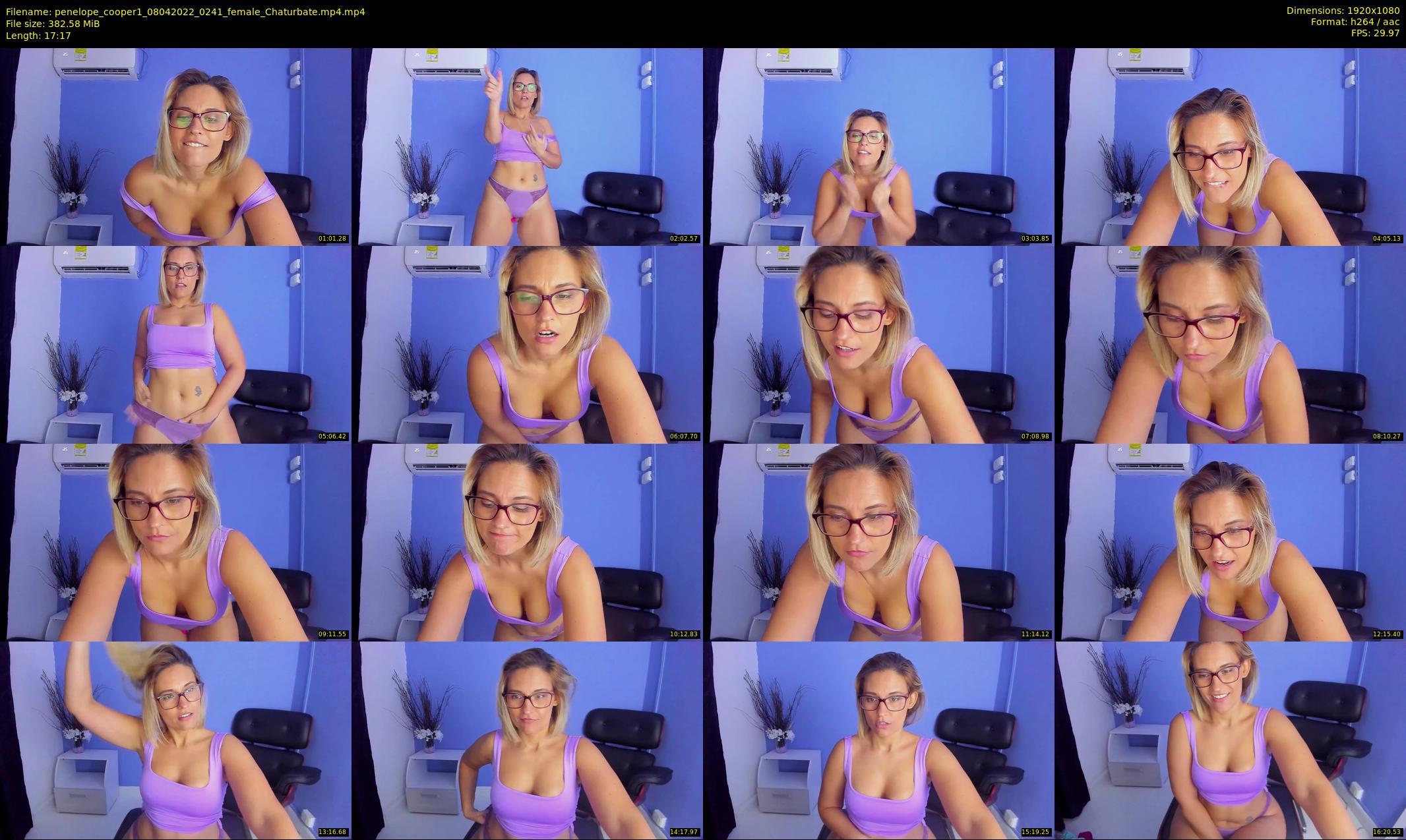 penelope_cooper1 — 18 minute Chaturbate female cam show recording, 1080p, Apr 8, 2022