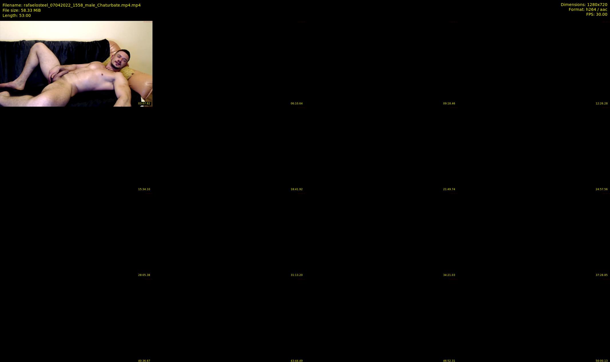 rafaelosteel — 53 minute Chaturbate male cam show recording, 720p, Apr 7, 2022