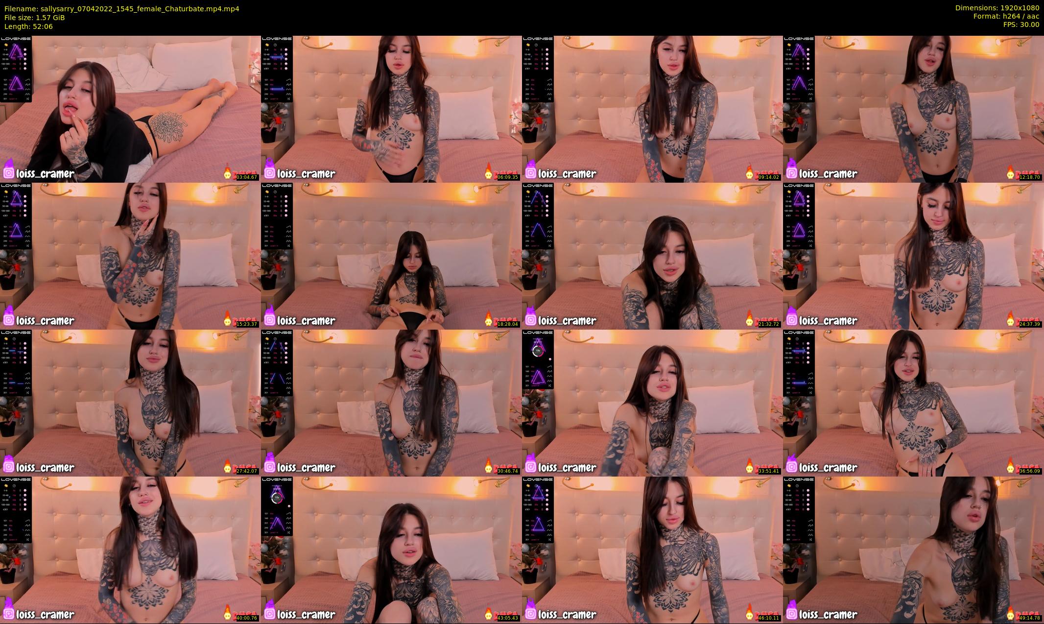 sallysarry — 53 minute Chaturbate couple cam show recording, 1080p, Apr 7, 2022