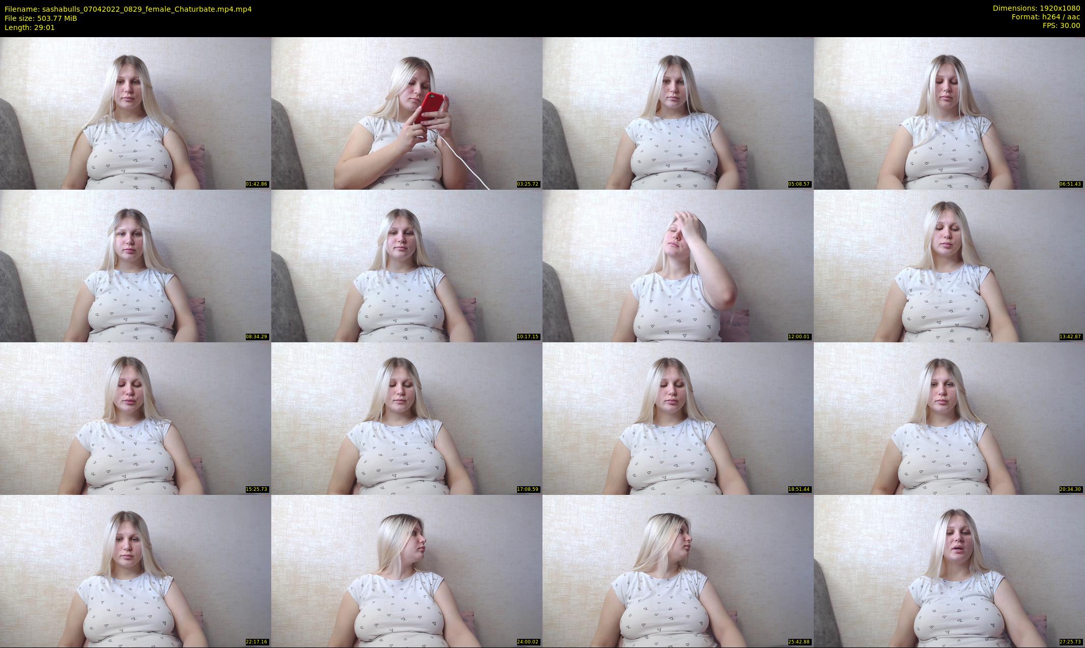 sashabulls — 30 minute Chaturbate couple cam show recording, 1080p, Apr 7, 2022