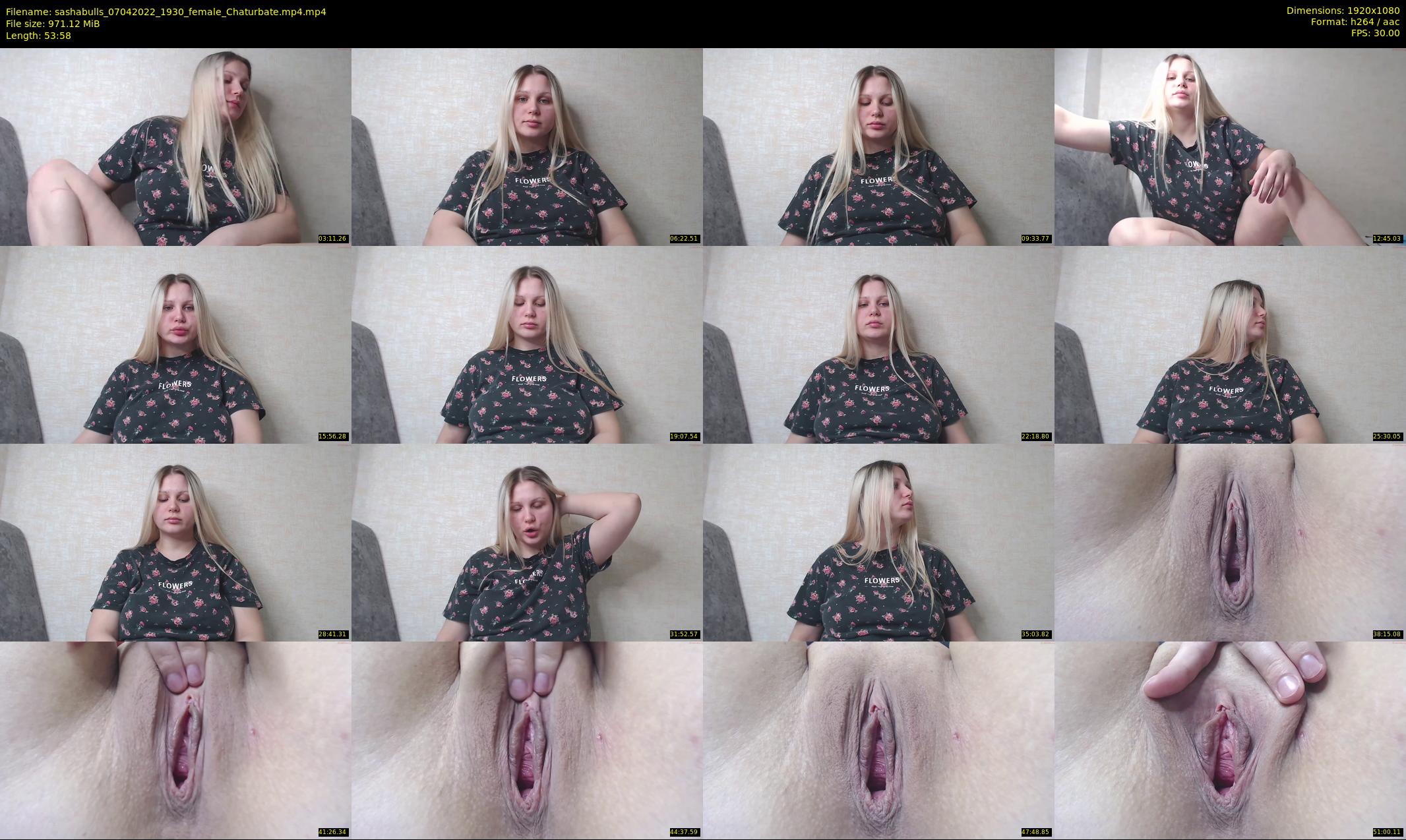 sashabulls — 54 minute Chaturbate couple cam show recording, 1080p, Apr 7, 2022