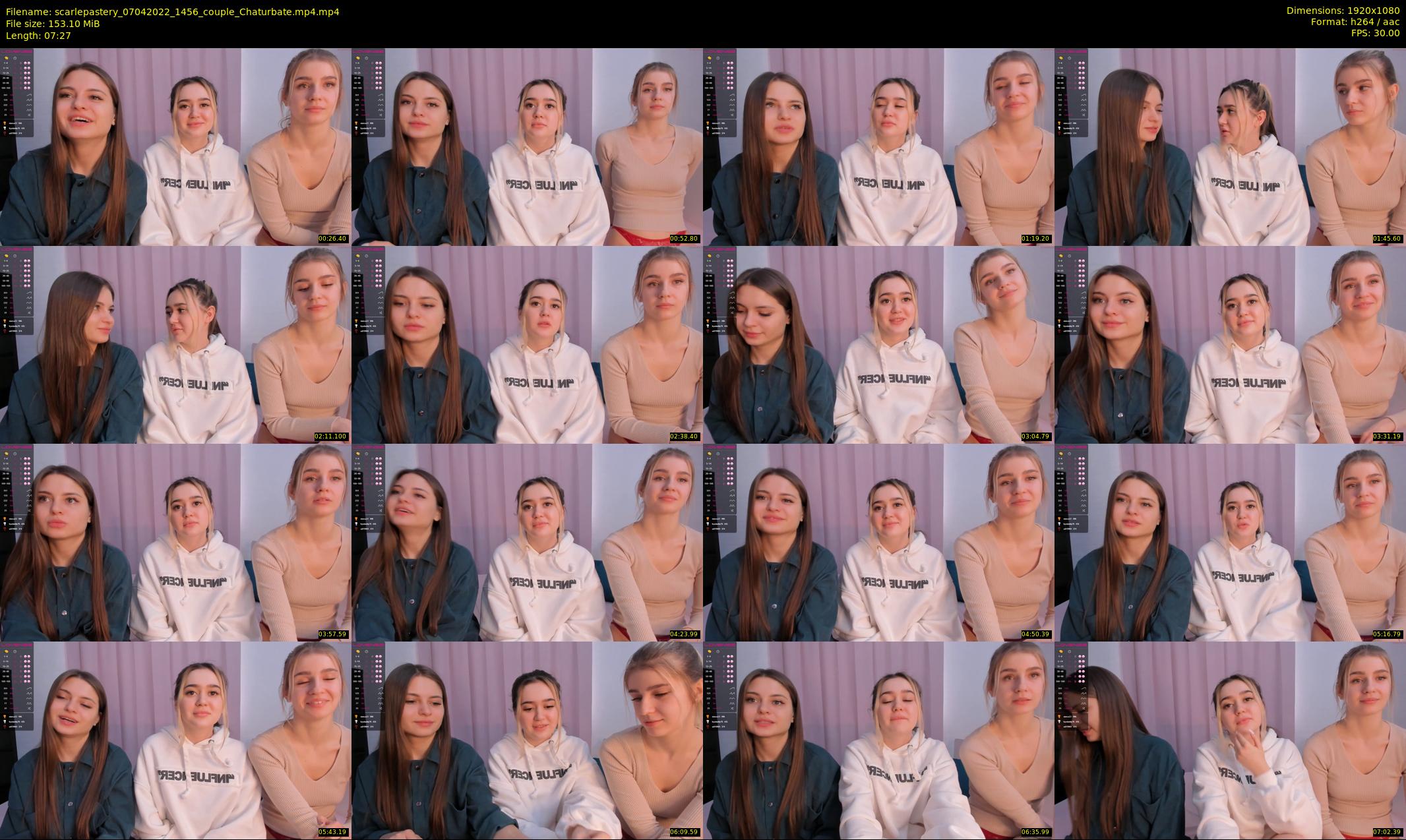 scarlepastery — 8 minute Chaturbate couple cam show recording, 1080p, Apr 7, 2022