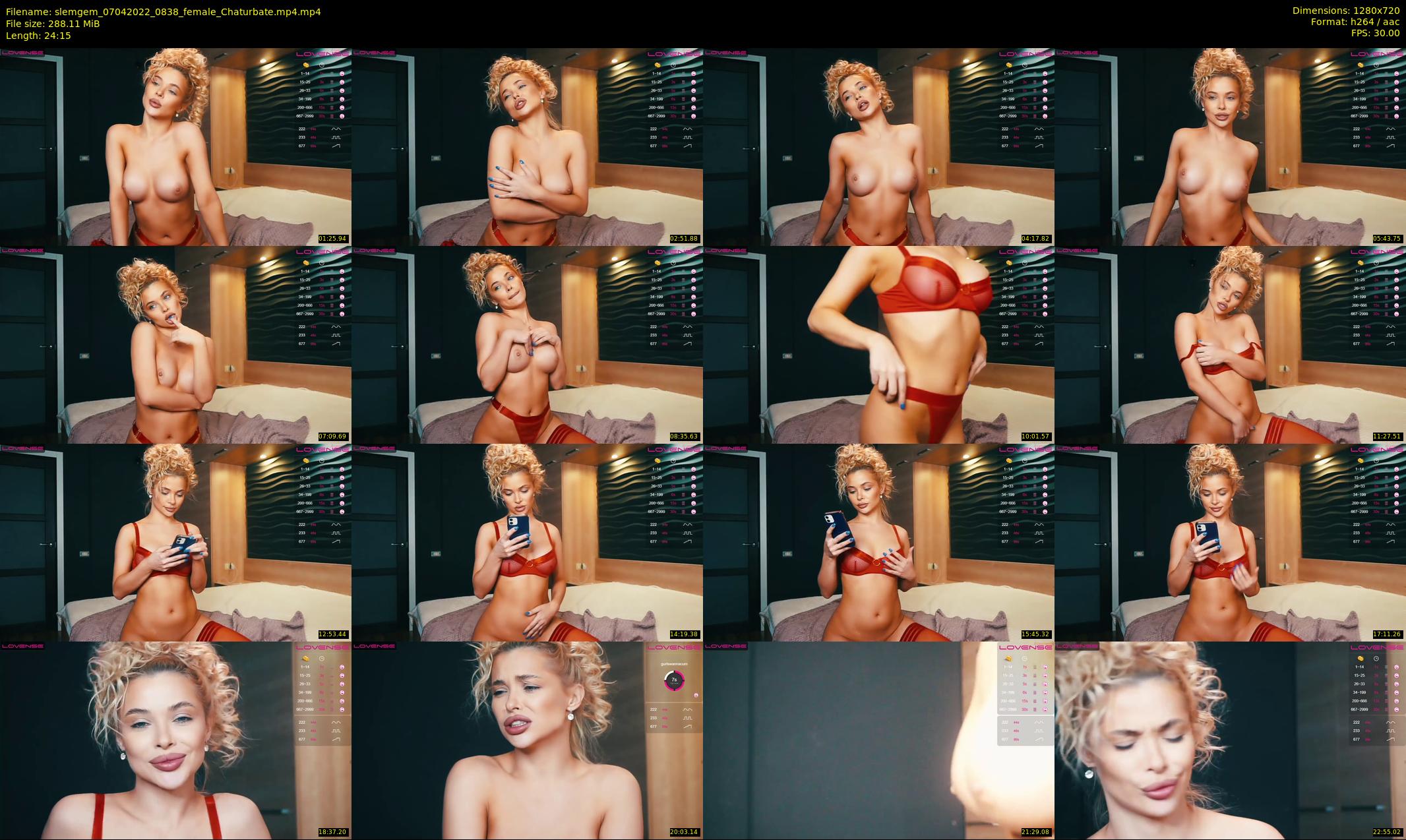 slemgem — 25 minute Chaturbate couple cam show recording, 720p, Apr 7, 2022