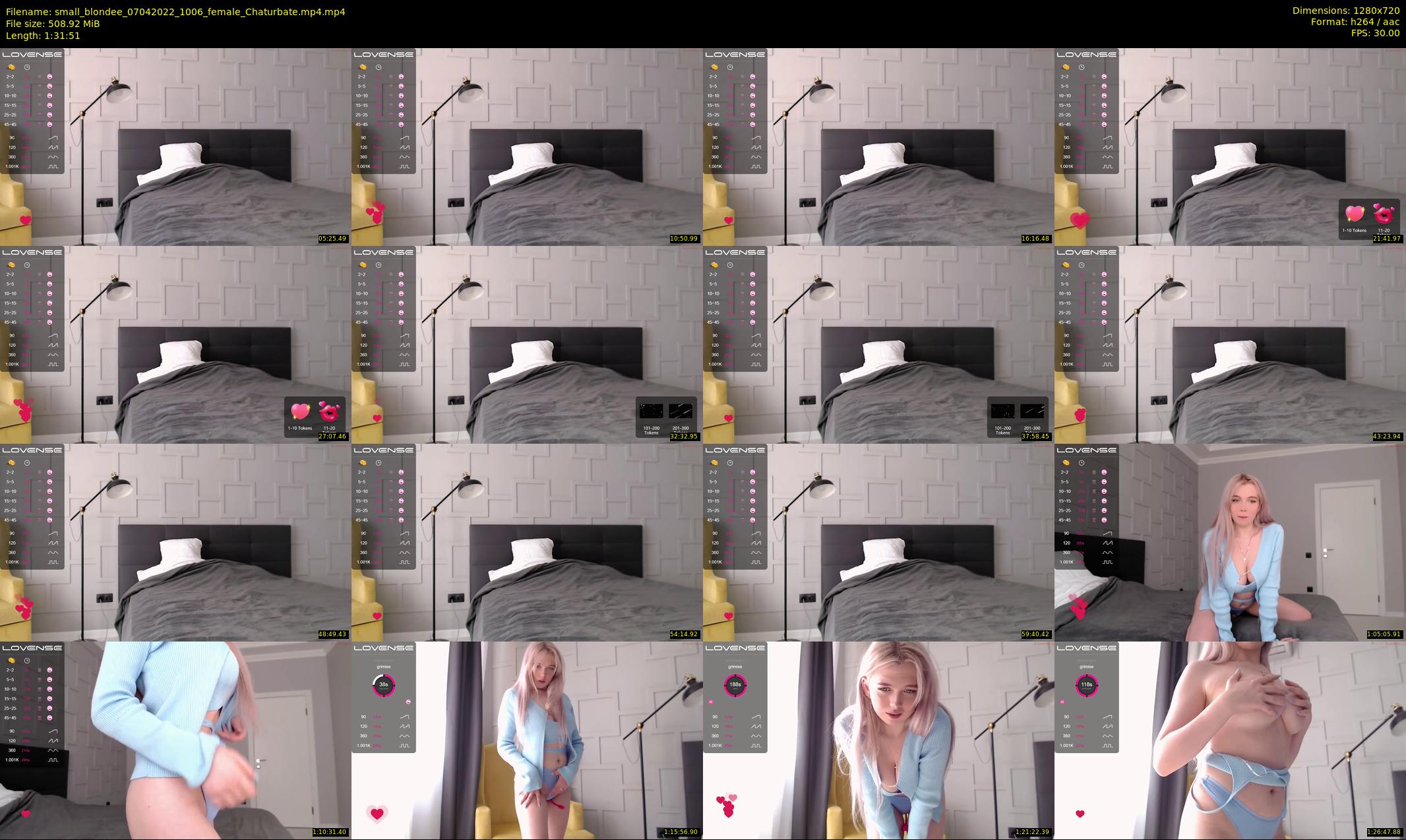 small_blondee — 92 minute Chaturbate female cam show recording, 720p, Apr 7, 2022