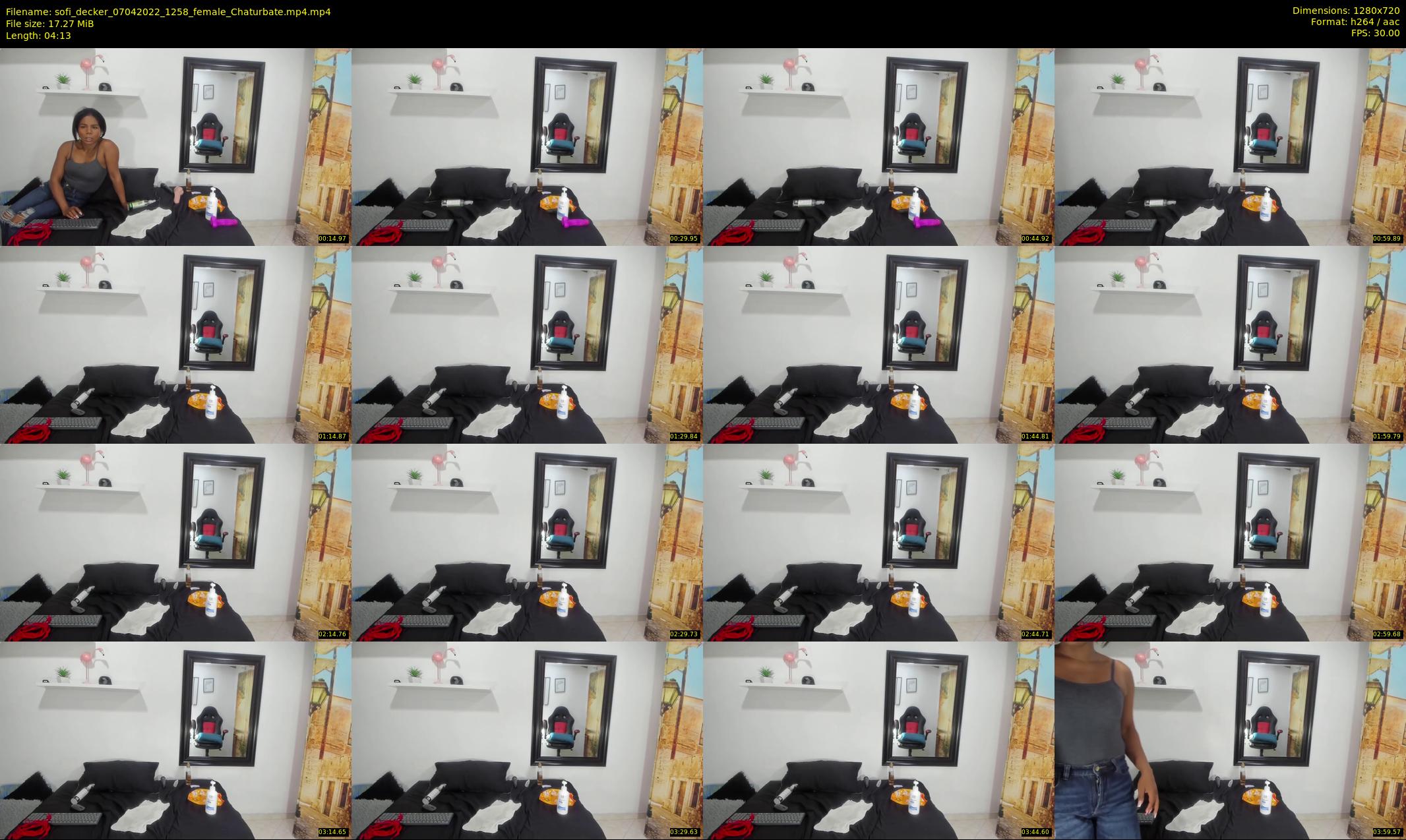 sofi_decker — 5 minute Chaturbate female cam show recording, 720p, Apr 7, 2022