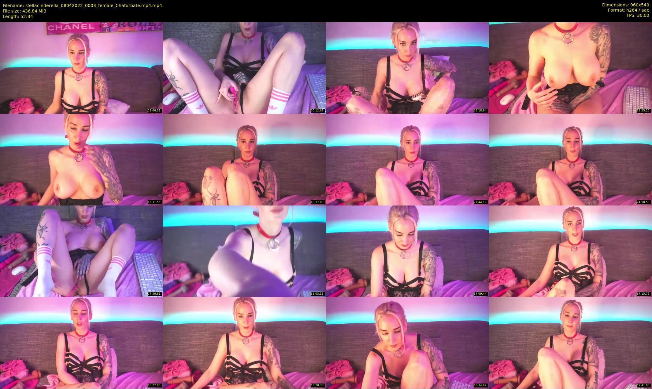 stellacinderella — 53 minute Chaturbate female cam show recording, 480p, Apr 8, 2022