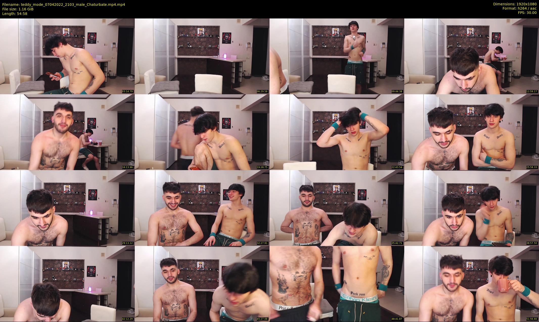 teddy_mode — 55 minute Chaturbate couple cam show recording, 1080p, Apr 7, 2022