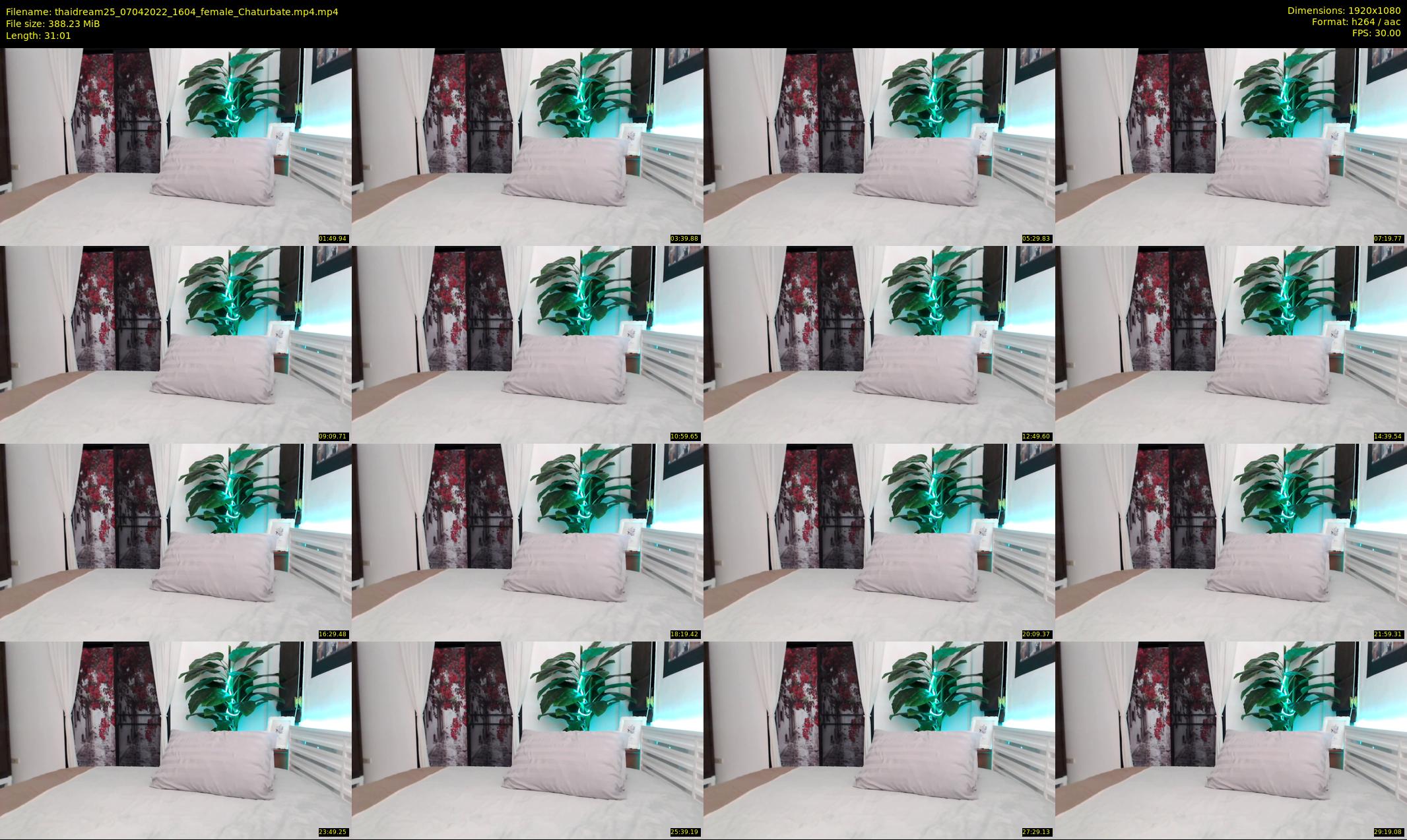 thaidream25 — 32 minute Chaturbate female cam show recording, 1080p, Apr 7, 2022