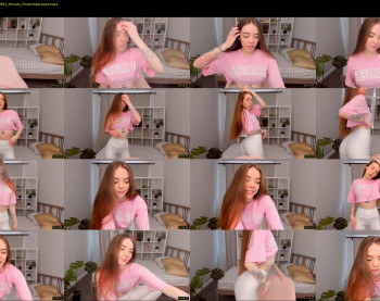 thisisamelia — 54 minute Chaturbate female cam show recording, 1080p, Apr 7, 2022