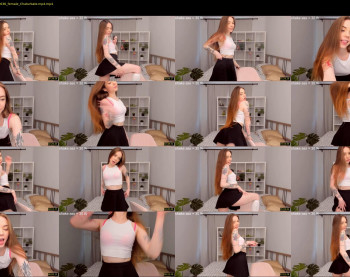 thisisamelia — 8 minute Chaturbate female cam show recording, 1080p, Apr 7, 2022