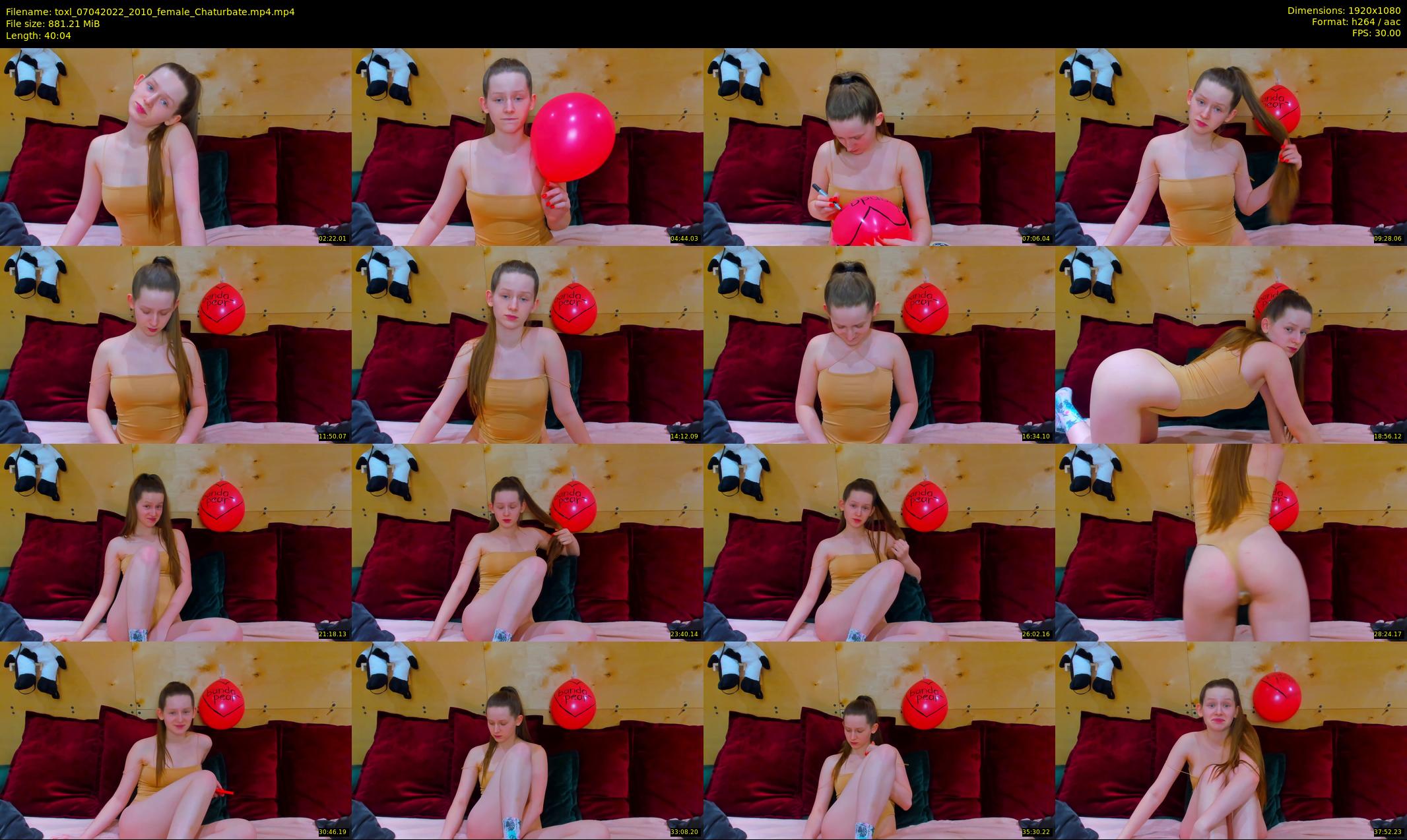 toxl — 41 minute Chaturbate female cam show recording, 1080p, Apr 7, 2022