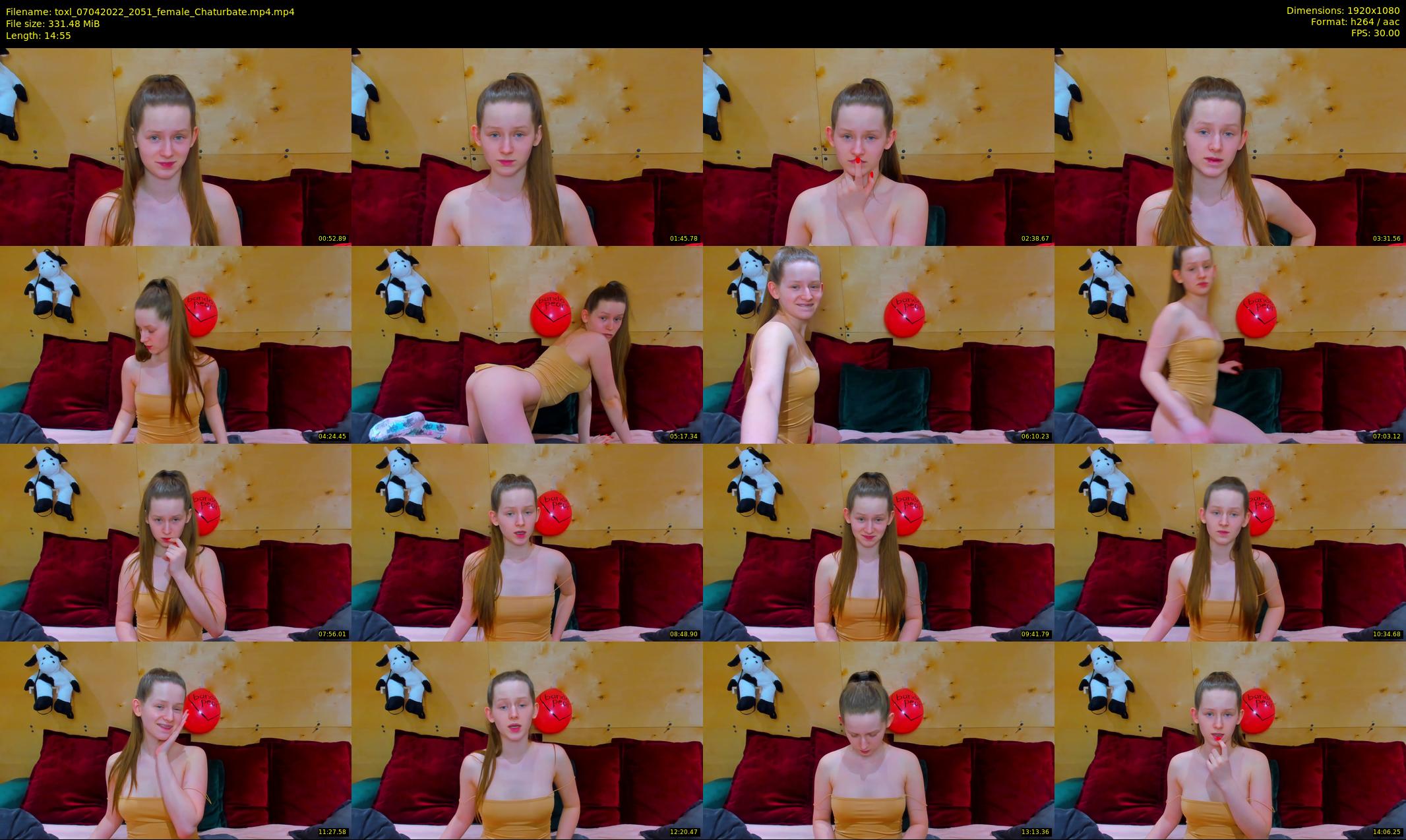 toxl — 15 minute Chaturbate female cam show recording, 1080p, Apr 7, 2022