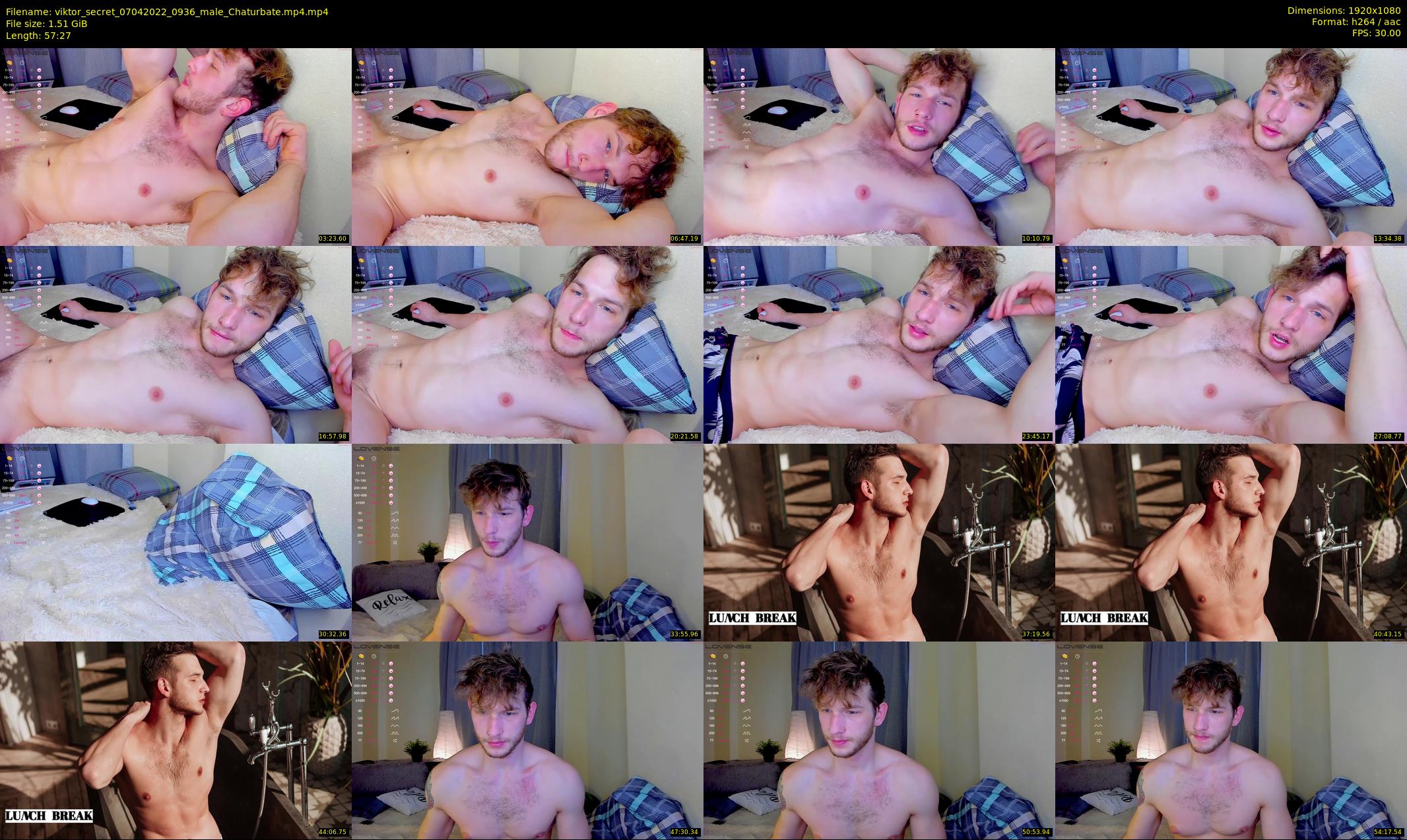 viktor_secret — 58 minute Chaturbate male cam show recording, 1080p, Apr 7, 2022