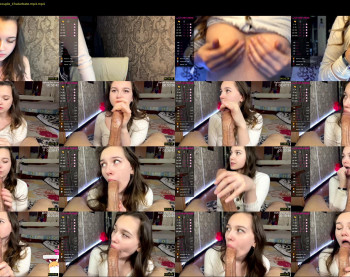 vrchan — 53 minute Chaturbate couple cam show recording, 1080p, Apr 8, 2022