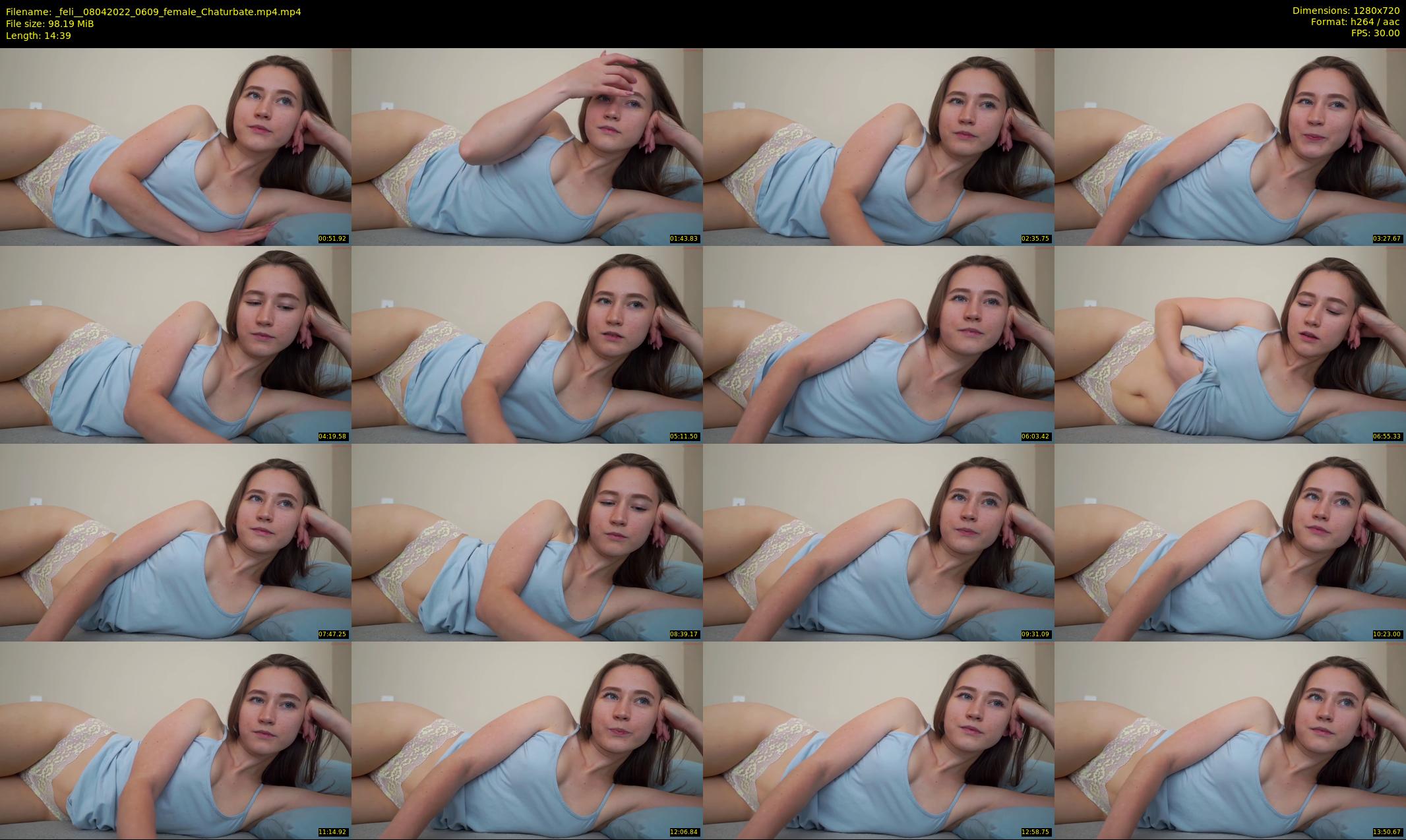 _feli_ — 15 minute Chaturbate female cam show recording, 720p, Apr 8, 2022
