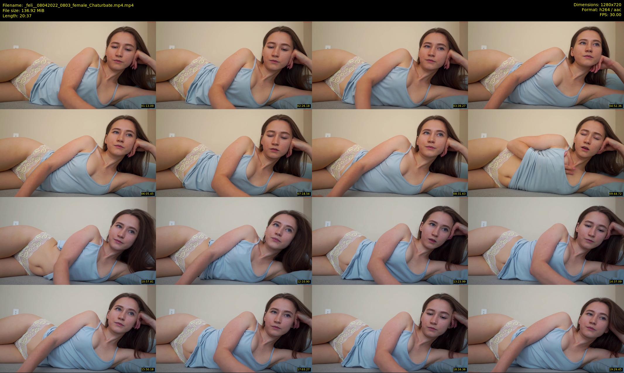 _feli_ — 21 minute Chaturbate female cam show recording, 720p, Apr 8, 2022