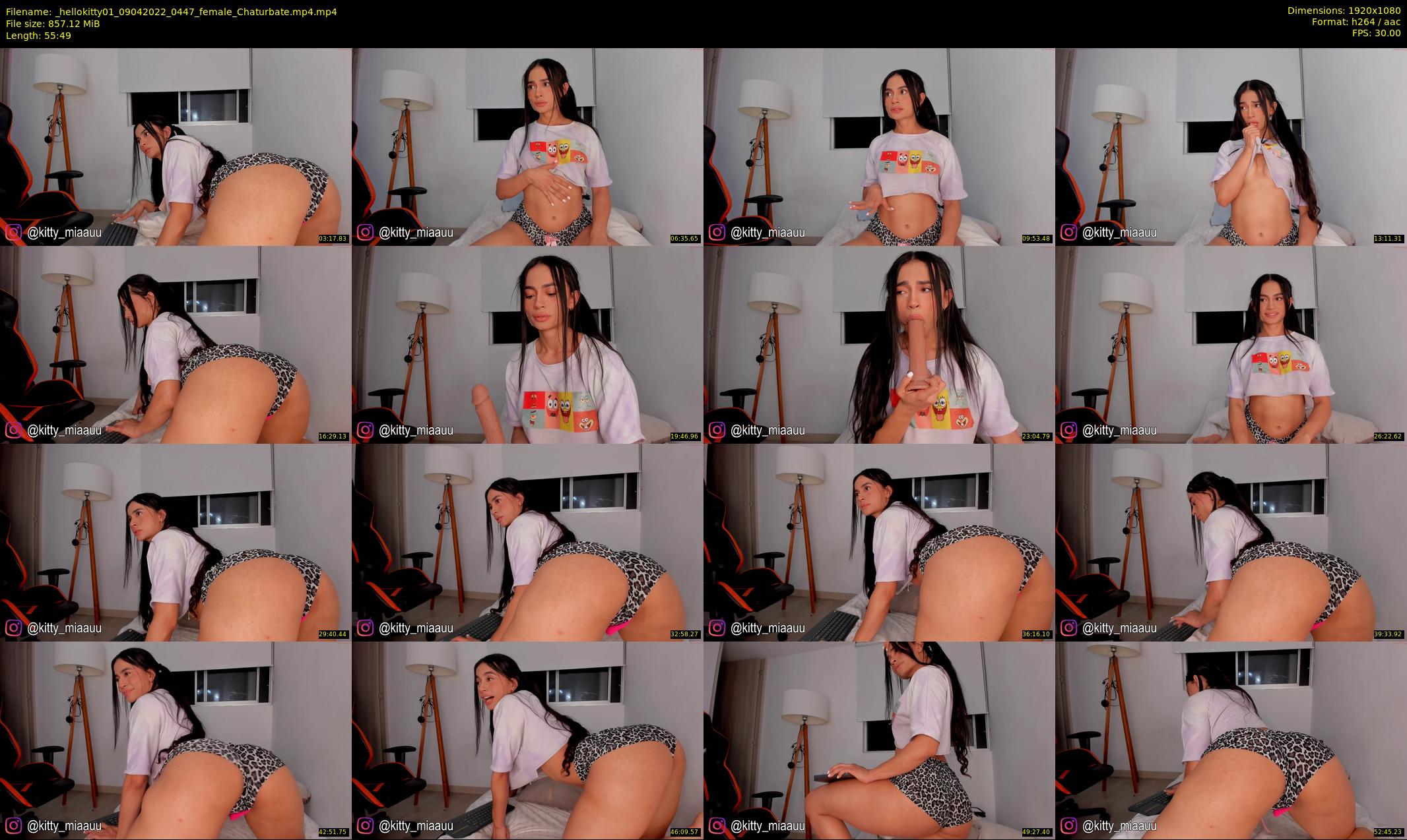 _hellokitty01 — 56 minute Chaturbate female cam show recording, 1080p, Apr 9, 2022