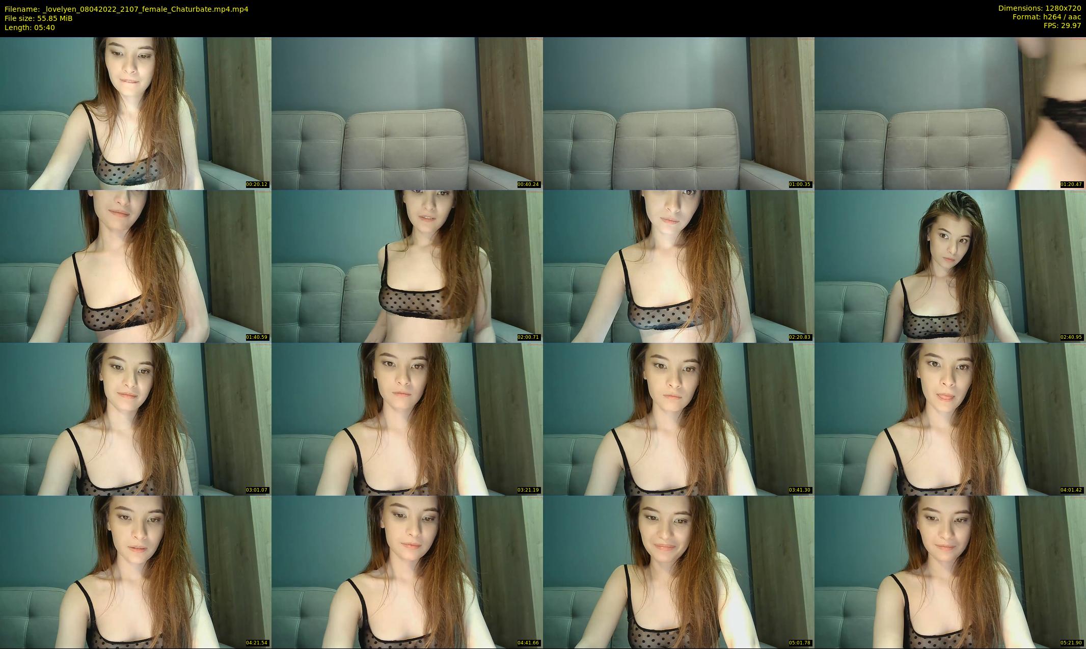 _lovelyen — 6 minute Chaturbate female cam show recording, 720p, Apr 8, 2022