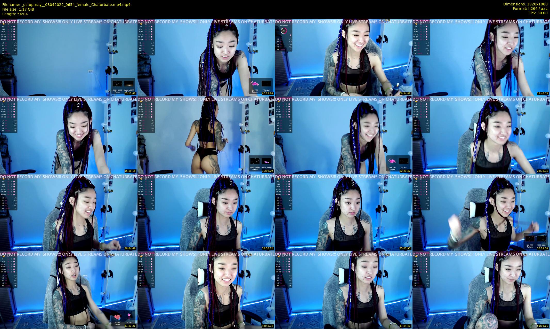_octopussy_ — 55 minute Chaturbate female cam show recording, 1080p, Apr 8, 2022