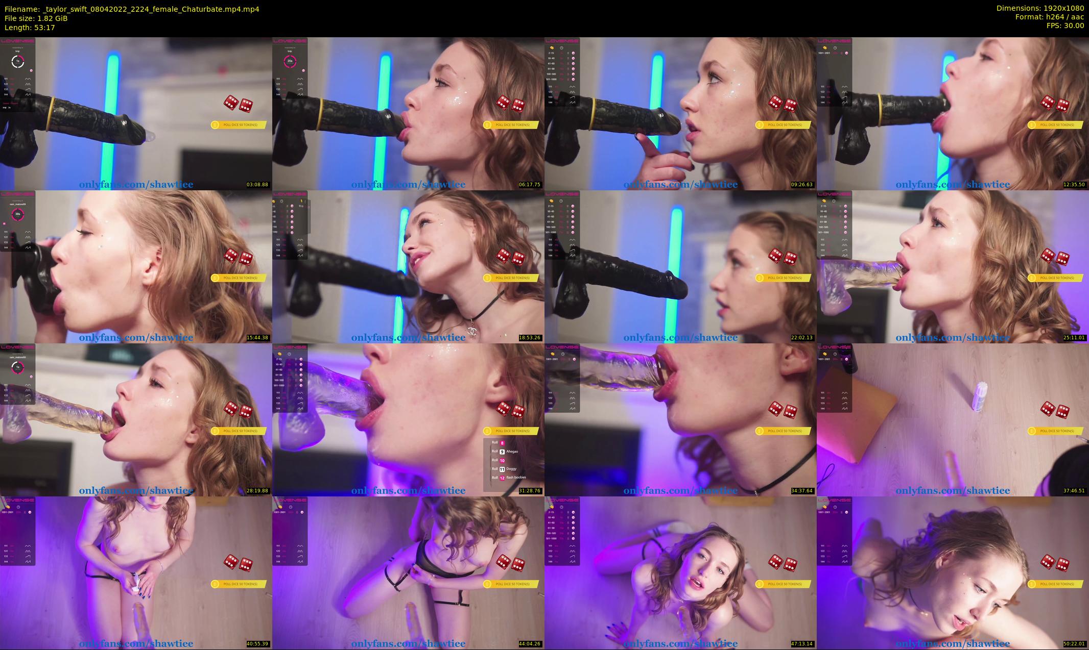 _taylor_swift — 54 minute Chaturbate female cam show recording, 1080p, Apr 8, 2022