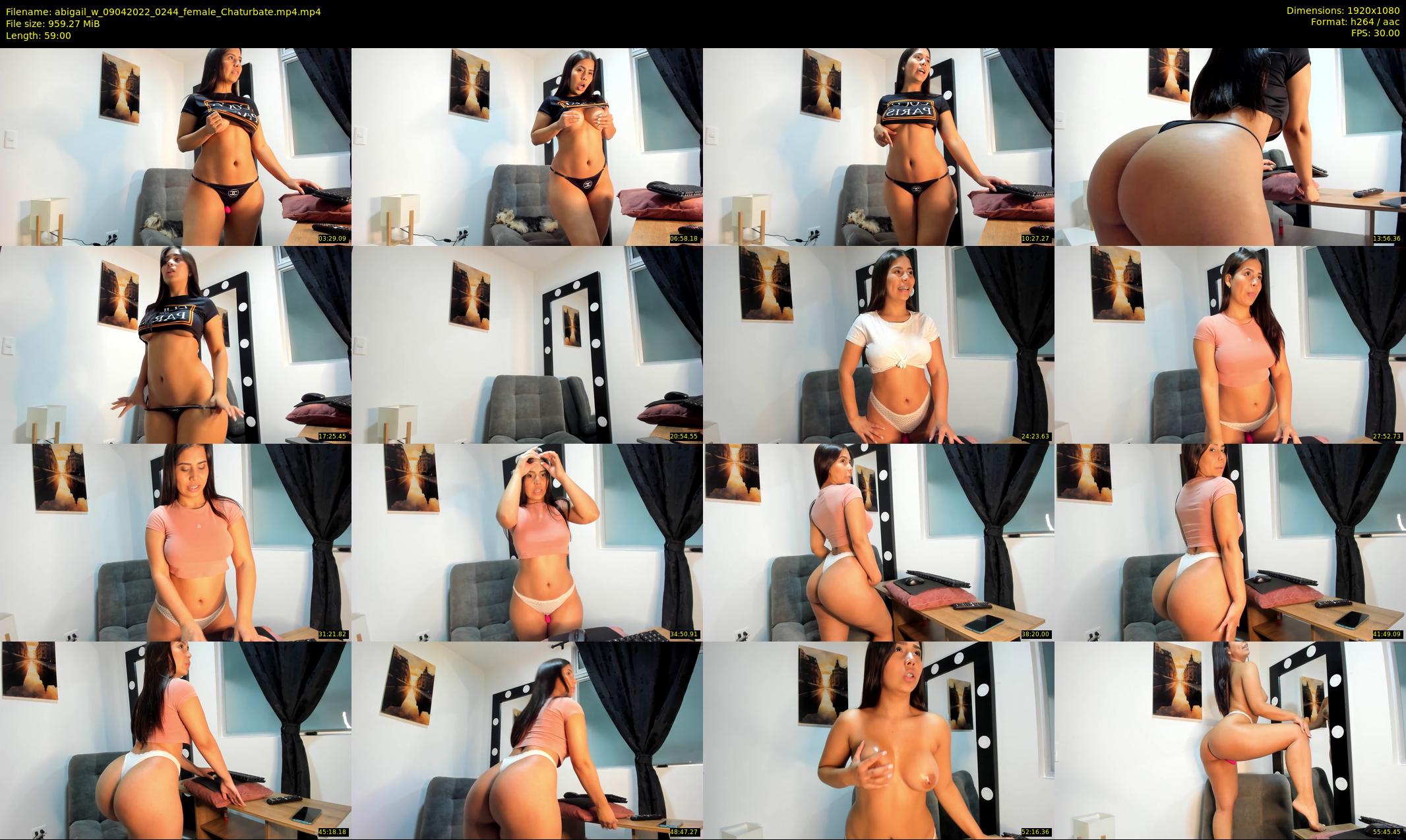 abigail_w — 59 minute Chaturbate female cam show recording, 1080p, Apr 9, 2022