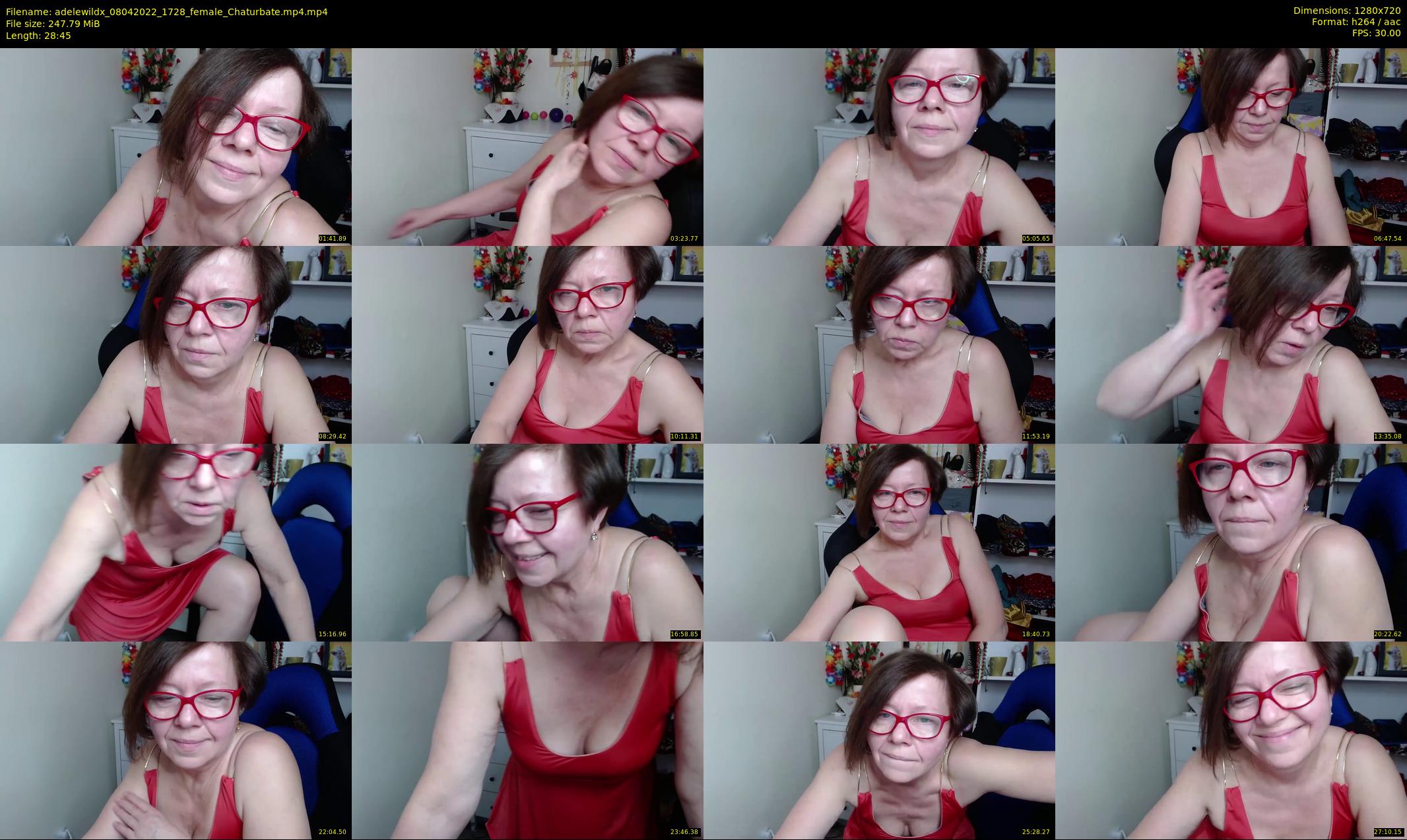 adelewildx — 29 minute Chaturbate female cam show recording, 720p, Apr 8, 2022