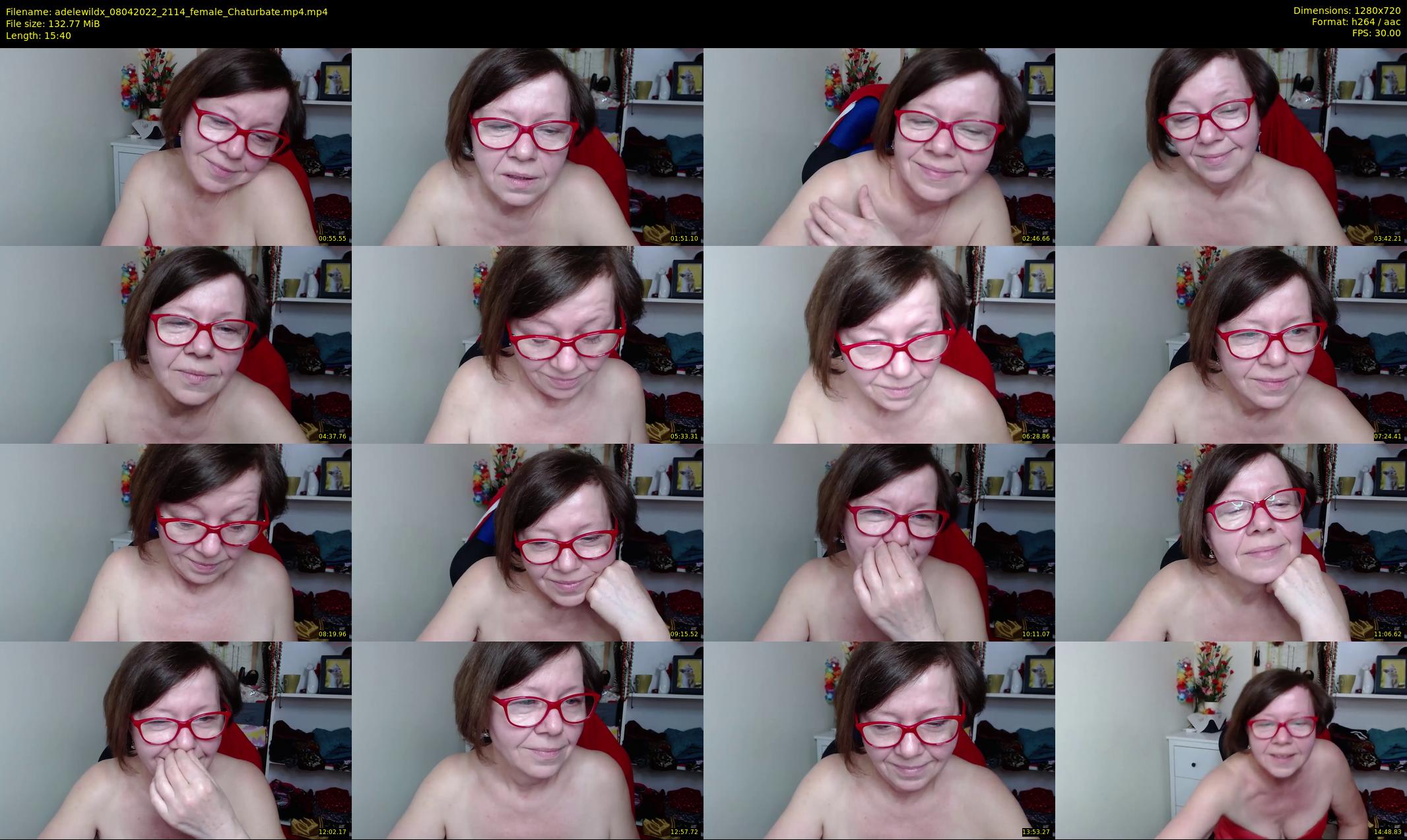 adelewildx — 16 minute Chaturbate female cam show recording, 720p, Apr 8, 2022