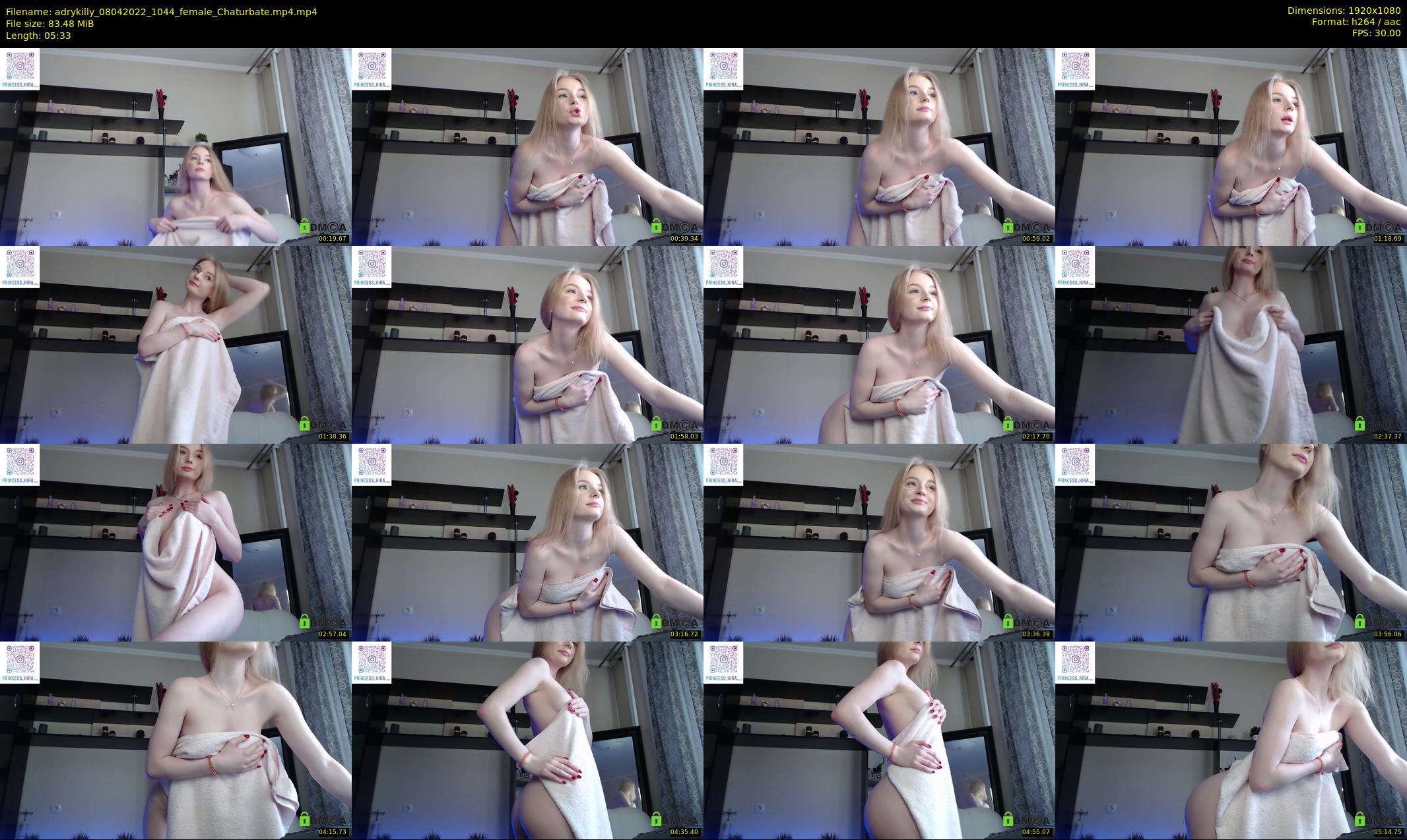 adrykilly — 6 minute Chaturbate female cam show recording, 1080p, Apr 8, 2022