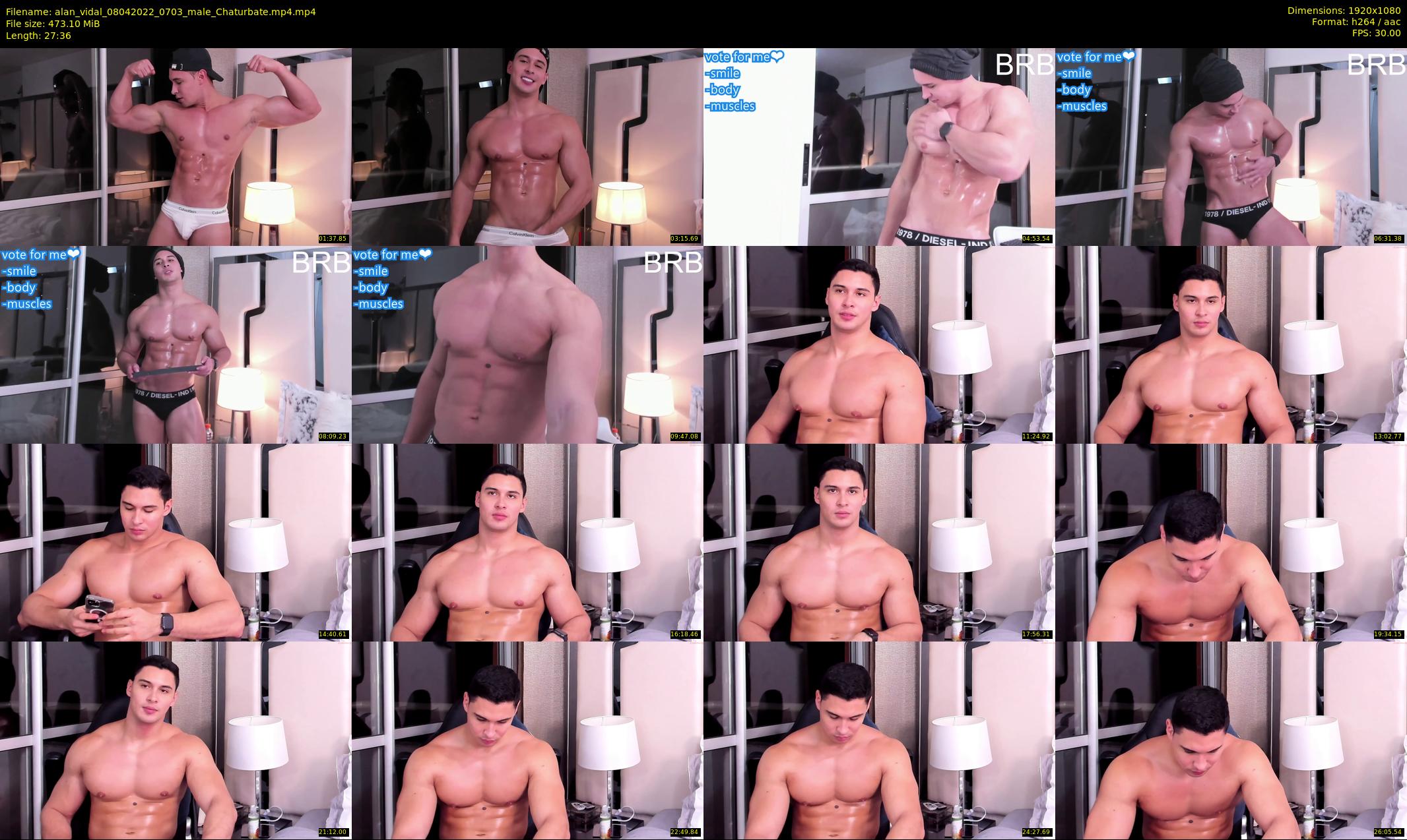 alan_vidal — 28 minute Chaturbate male cam show recording, 1080p, Apr 8, 2022