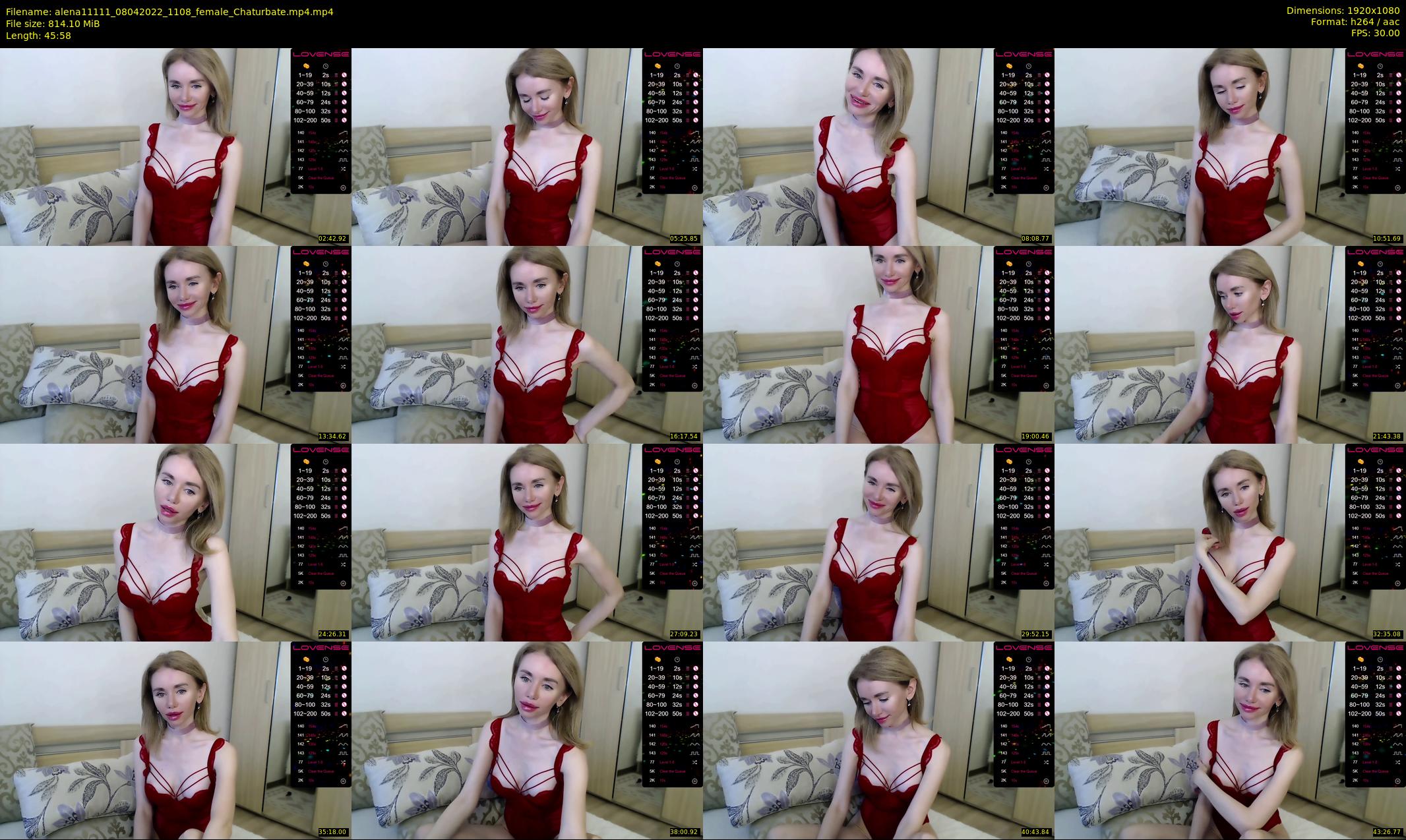 alena11111 — 46 minute Chaturbate female cam show recording, 1080p, Apr 8, 2022