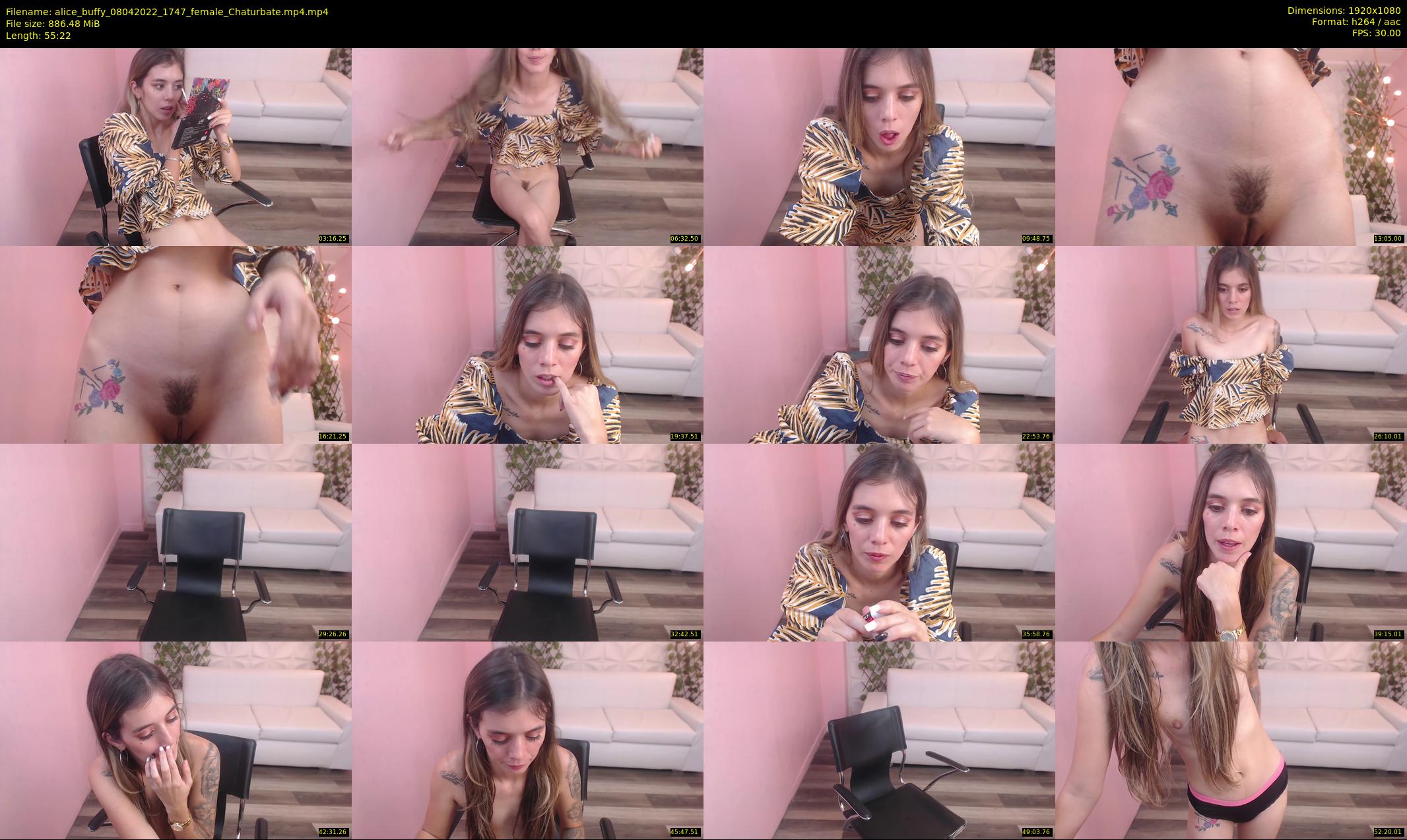 alice_buffy — 56 minute Chaturbate female cam show recording, 1080p, Apr 8, 2022