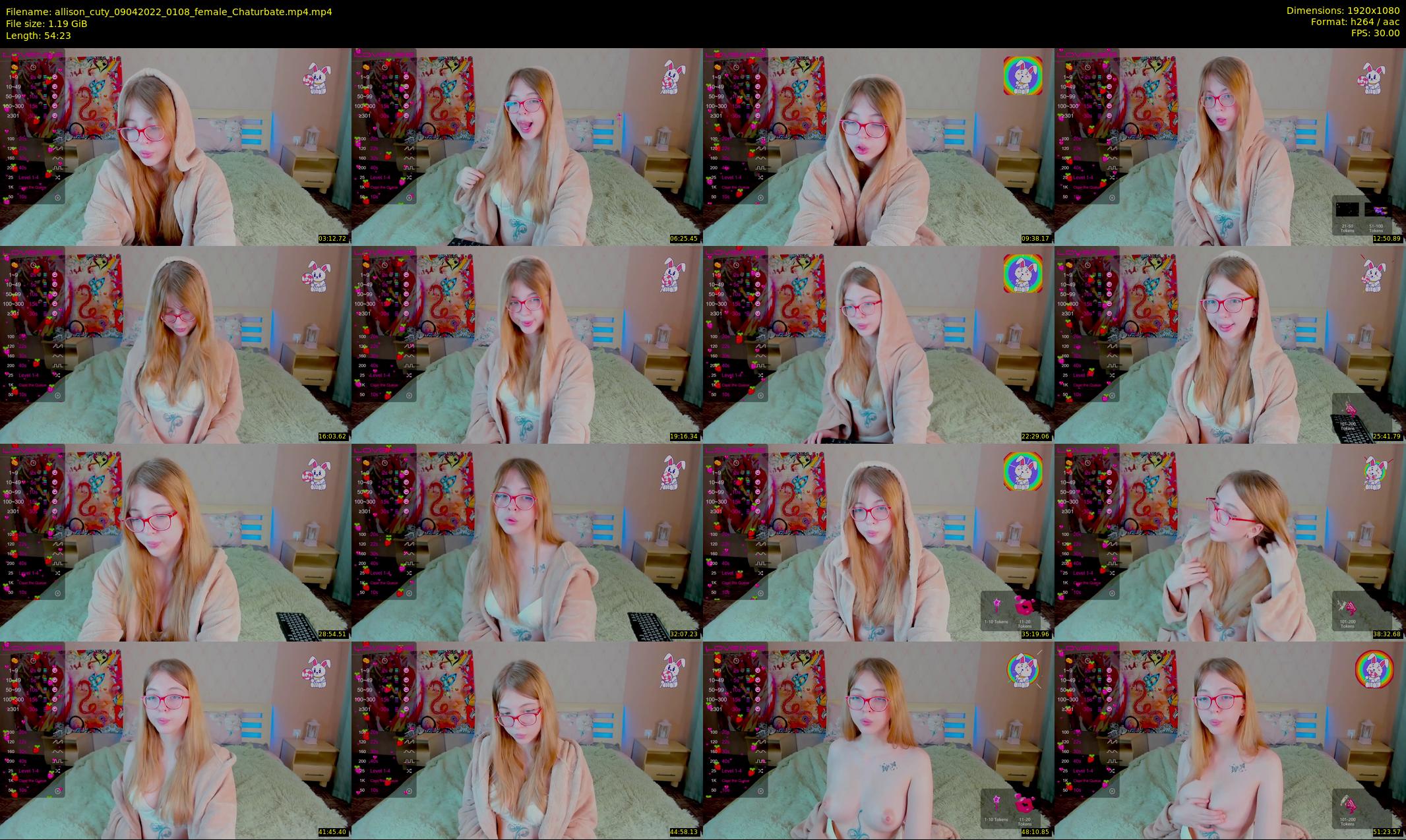 allison_cuty — 55 minute Chaturbate female cam show recording, 1080p, Apr 9, 2022