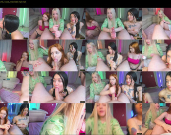 amazongirls — 54 minute Chaturbate couple cam show recording, 1080p, Apr 8, 2022