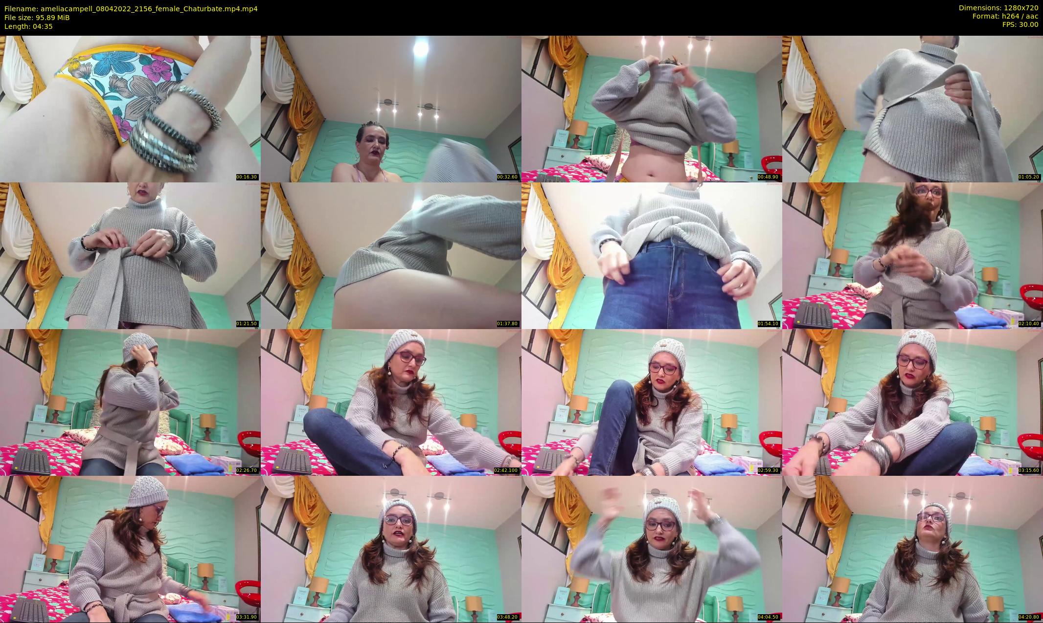 ameliacampell — 5 minute Chaturbate female cam show recording, 720p, Apr 8, 2022