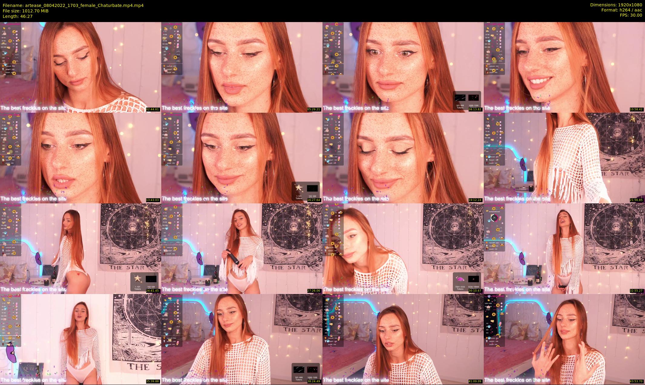 artease — 47 minute Chaturbate female cam show recording, 1080p, Apr 8, 2022