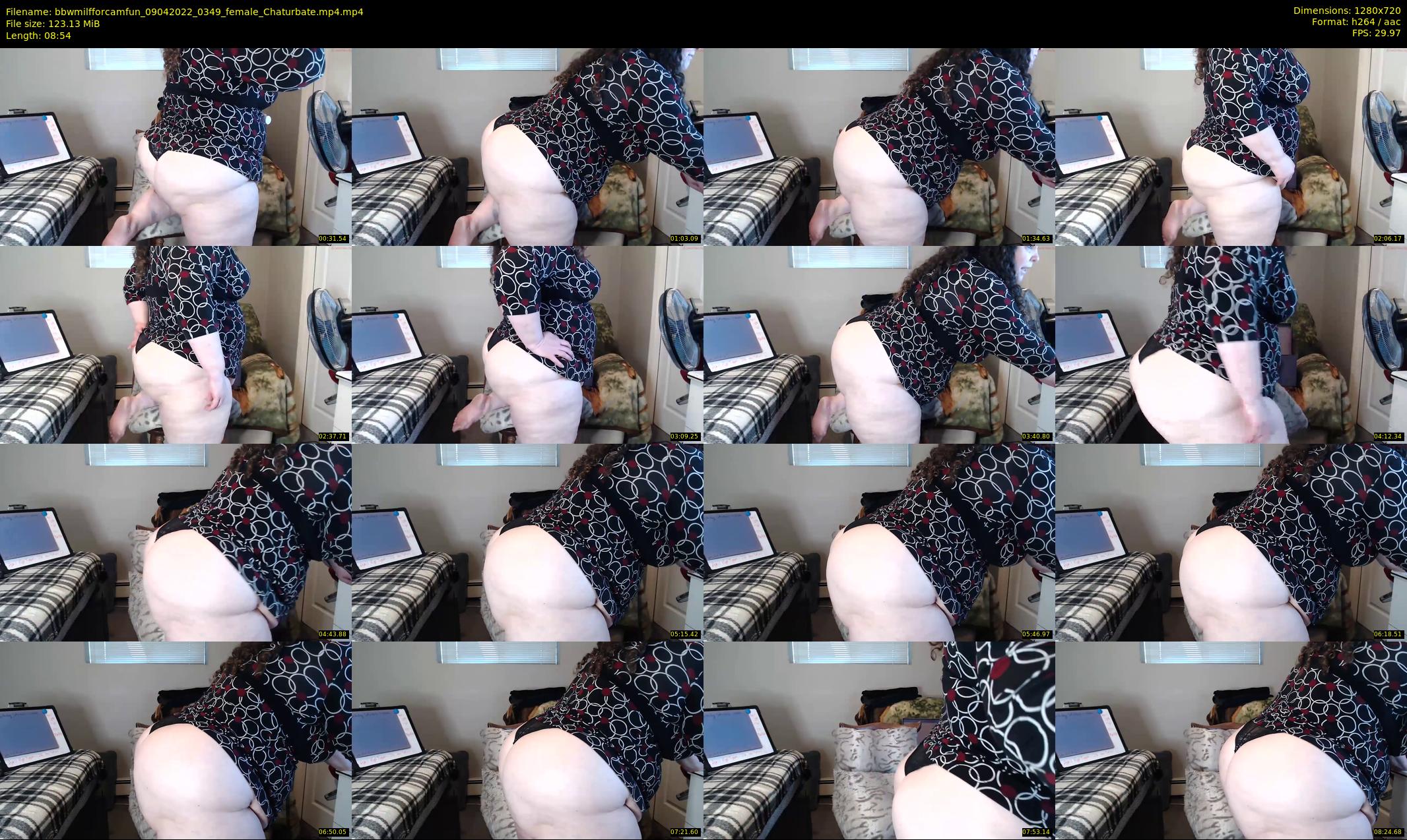 bbwmilfforcamfun — 9 minute Chaturbate female cam show recording, 720p, Apr 9, 2022