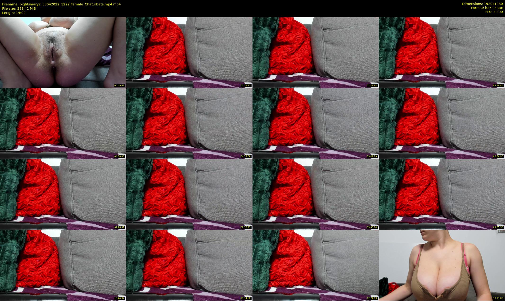 bigtitsmary2 — 14 minute Chaturbate female cam show recording, 1080p, Apr 8, 2022